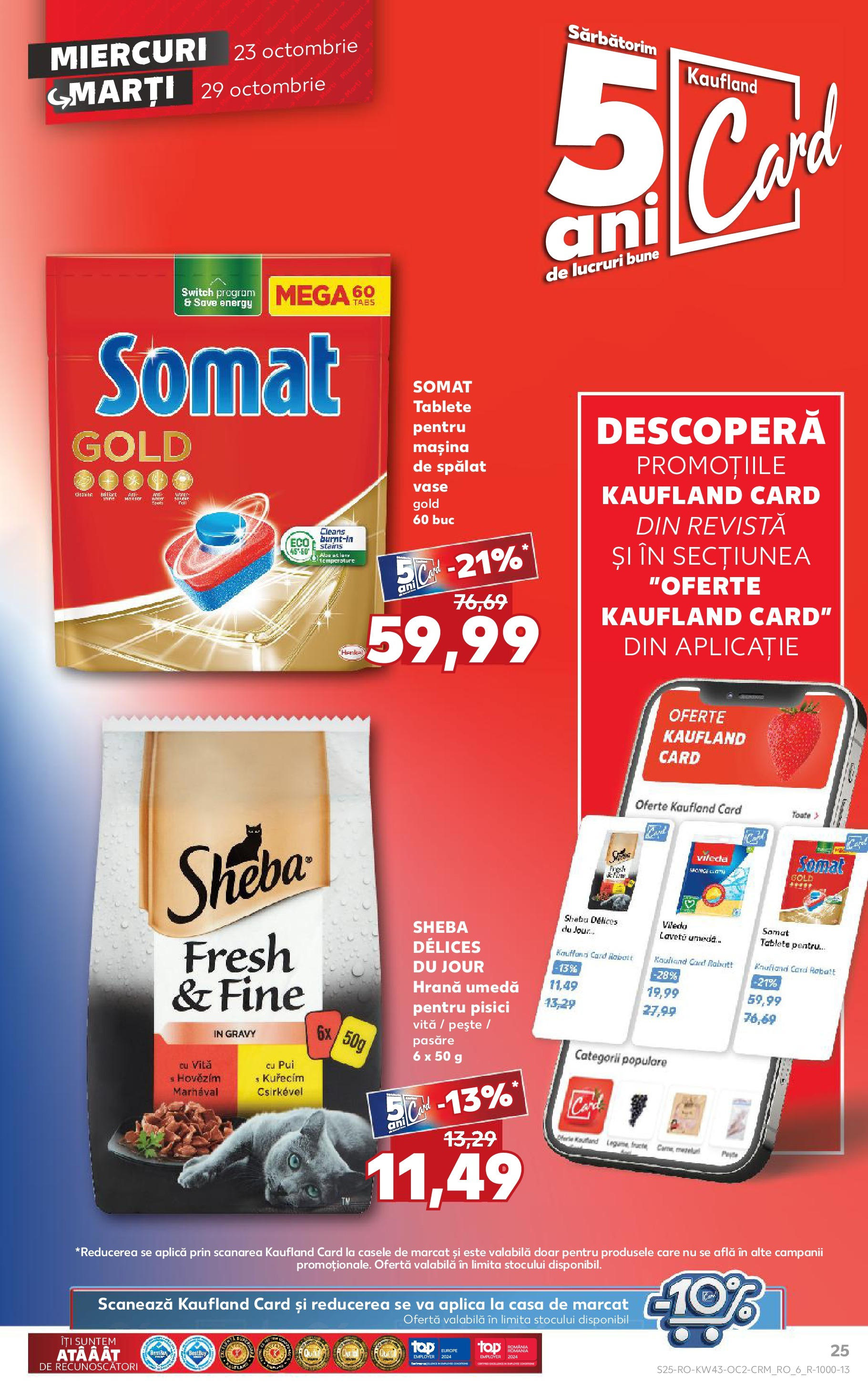 Catalog Kaufland 23 - 29 Octombrie 2024 | Pagina 25