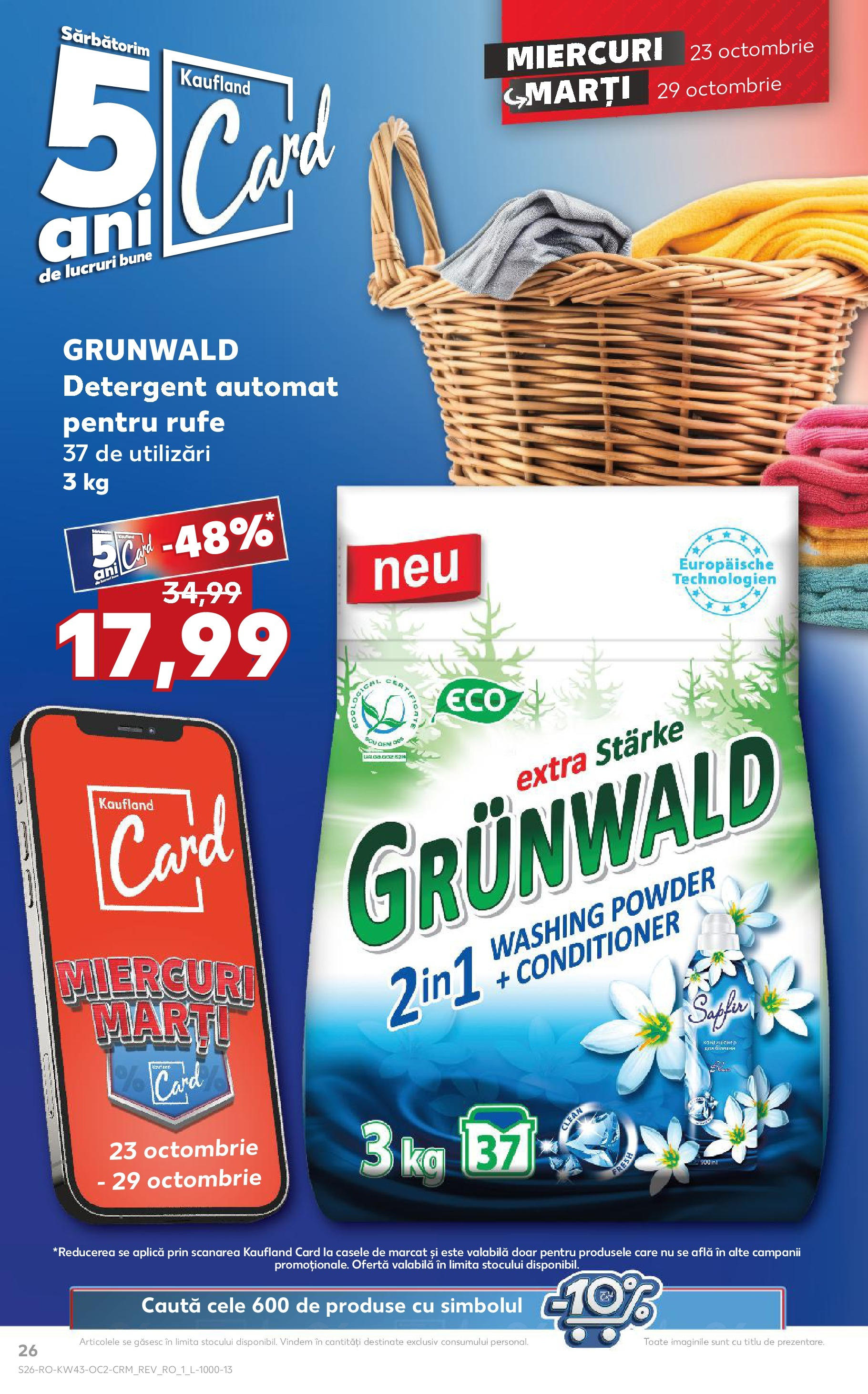 Catalog Kaufland 23 - 29 Octombrie 2024 | Pagina 26