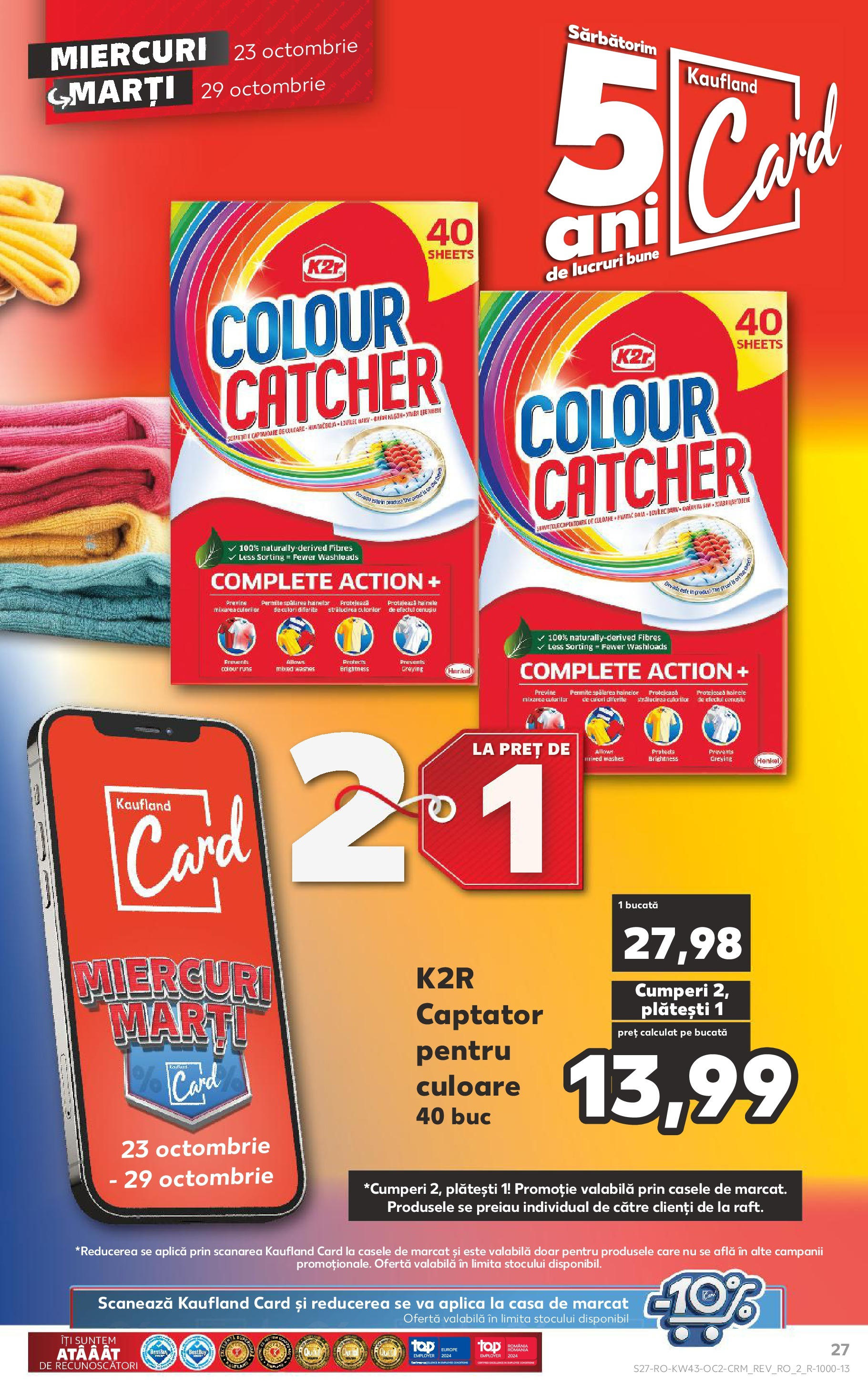 Catalog Kaufland 23 - 29 Octombrie 2024 | Pagina 27