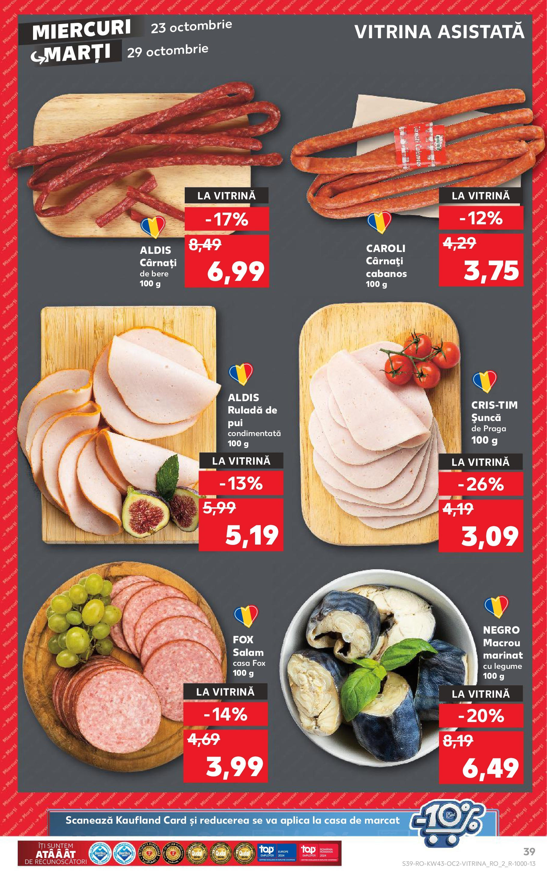 Catalog Kaufland 23 - 29 Octombrie 2024 | Pagina 39