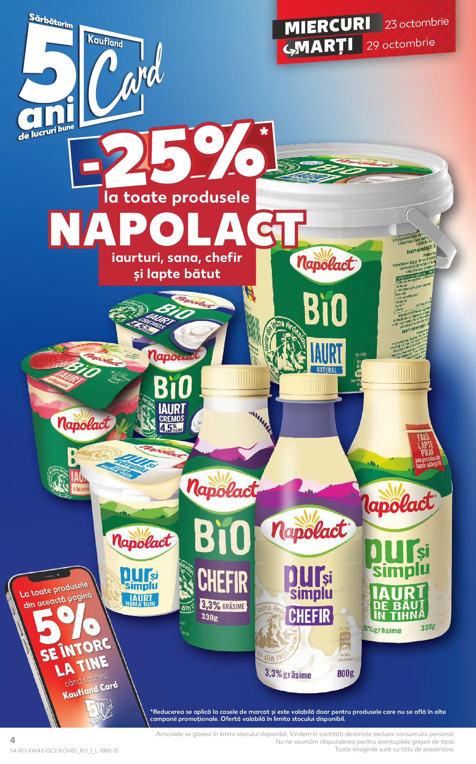 Catalog Kaufland 23 - 29 Octombrie 2024 | Pagina 4