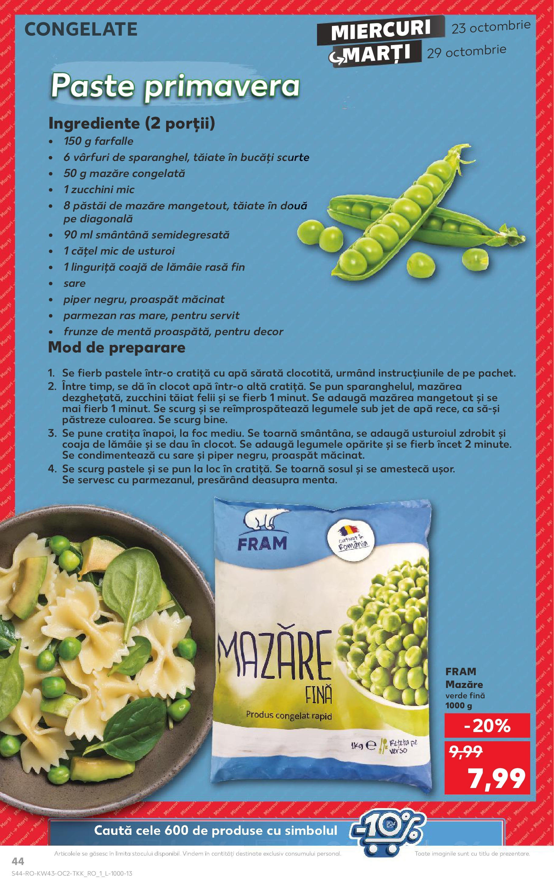 Catalog Kaufland 23 - 29 Octombrie 2024 | Pagina 44