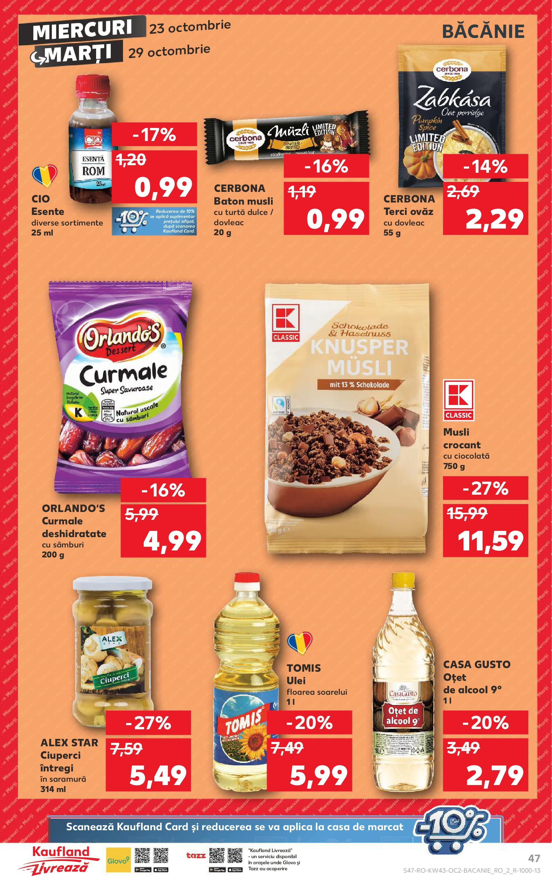 Catalog Kaufland 23 - 29 Octombrie 2024 | Pagina 47