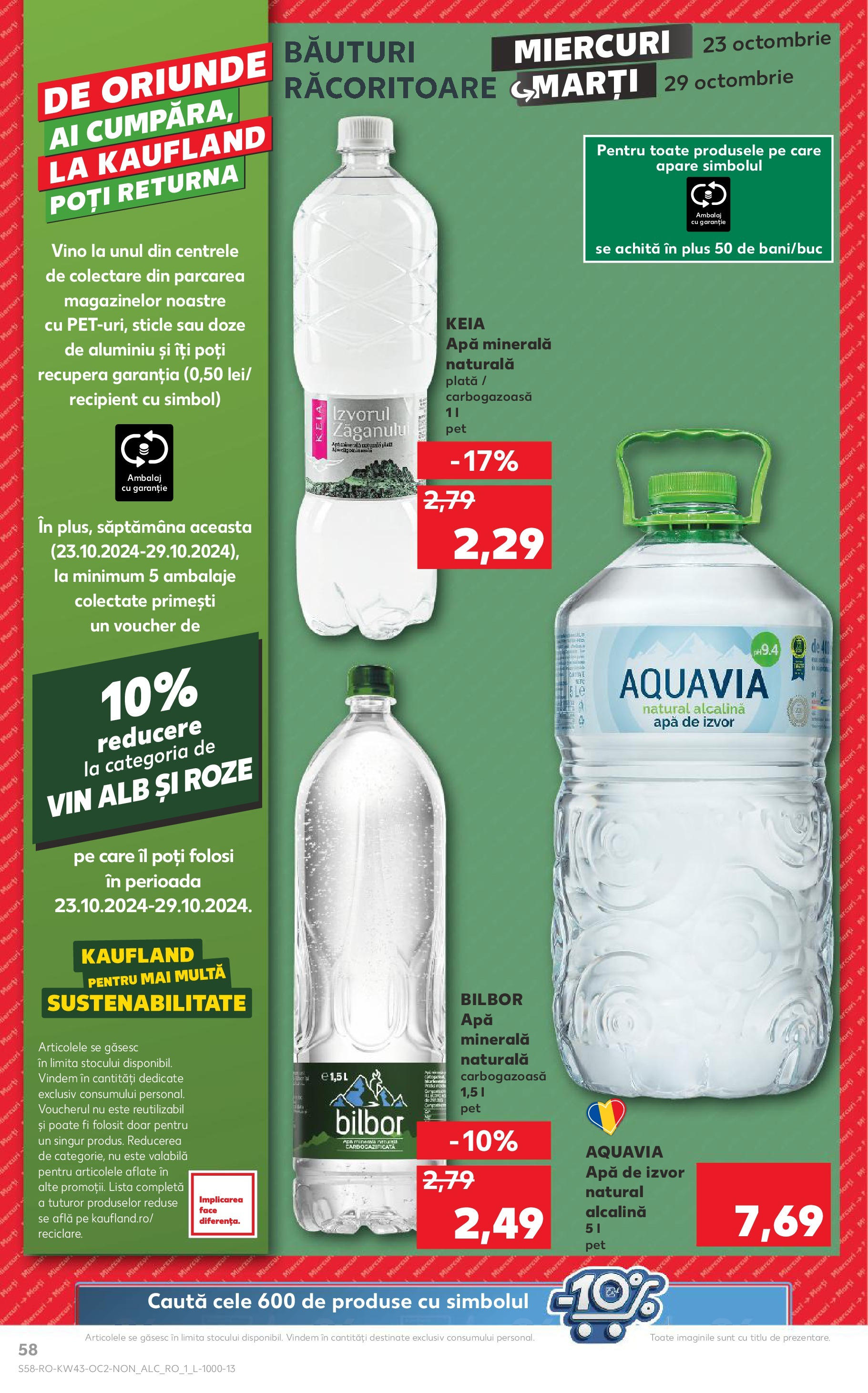 Catalog Kaufland 23 - 29 Octombrie 2024 | Pagina 58