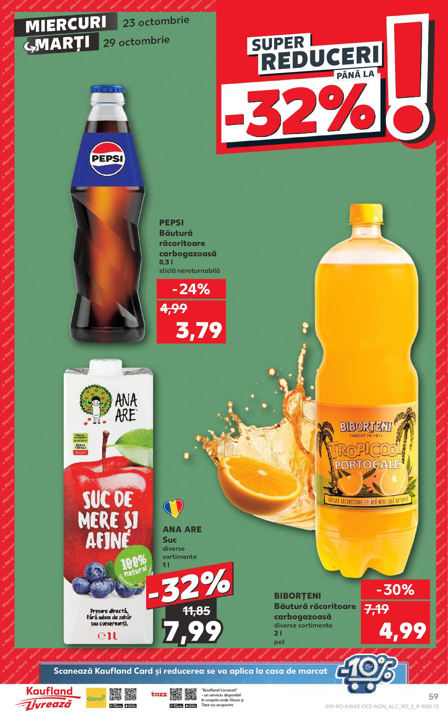 Catalog Kaufland 23 - 29 Octombrie 2024 | Pagina 59