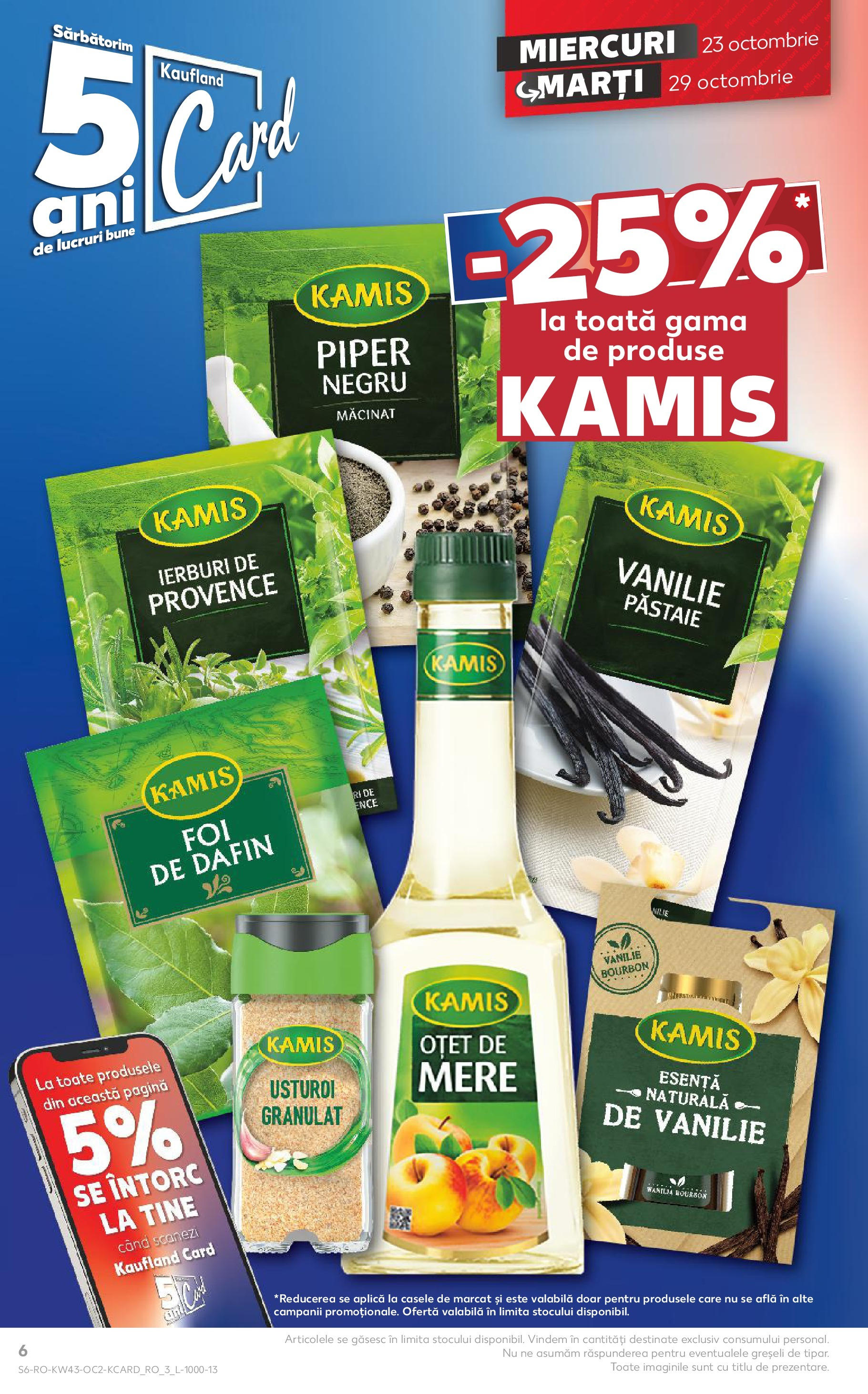Catalog Kaufland 23 - 29 Octombrie 2024 | Pagina 6
