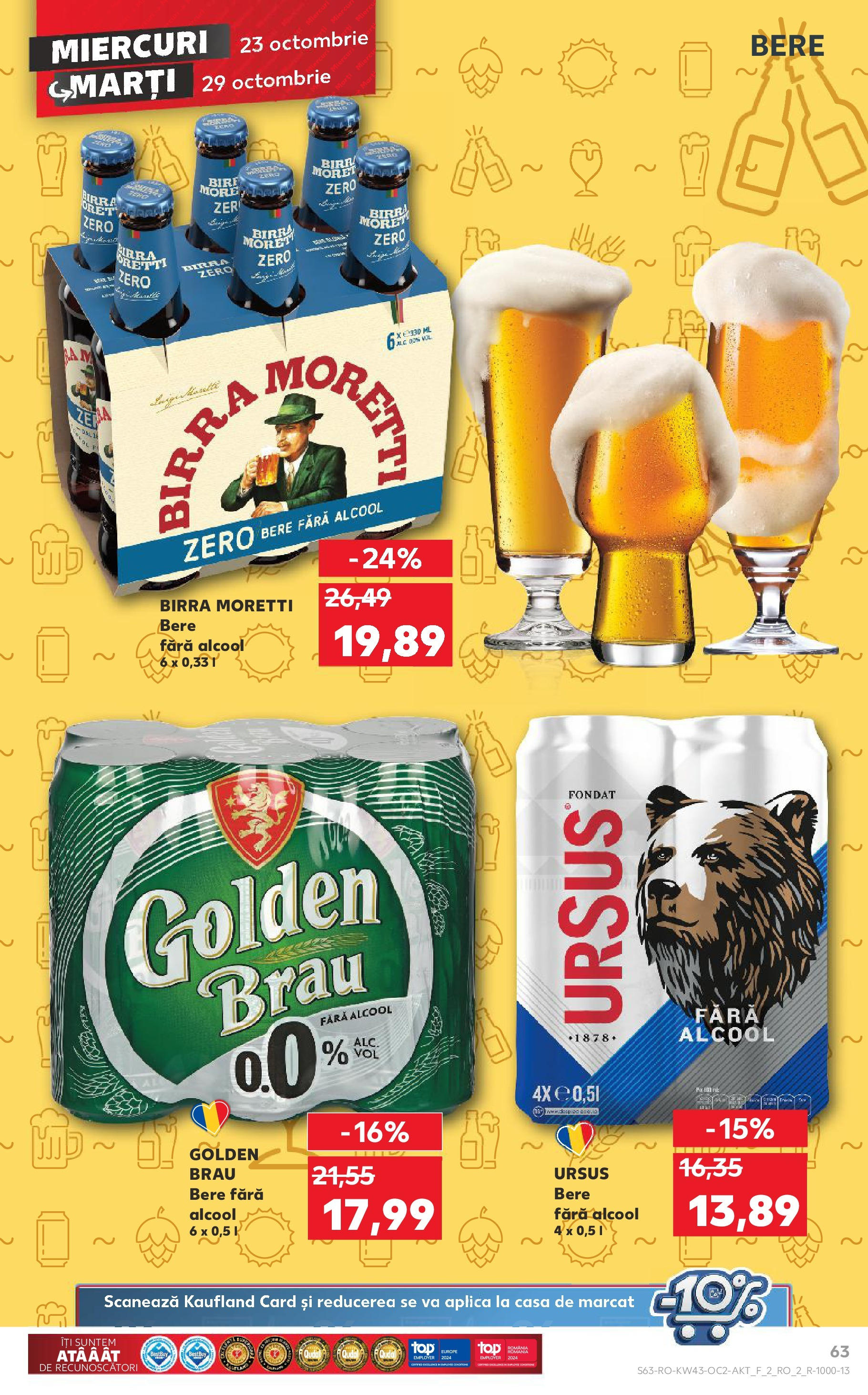 Catalog Kaufland 23 - 29 Octombrie 2024 | Pagina 63