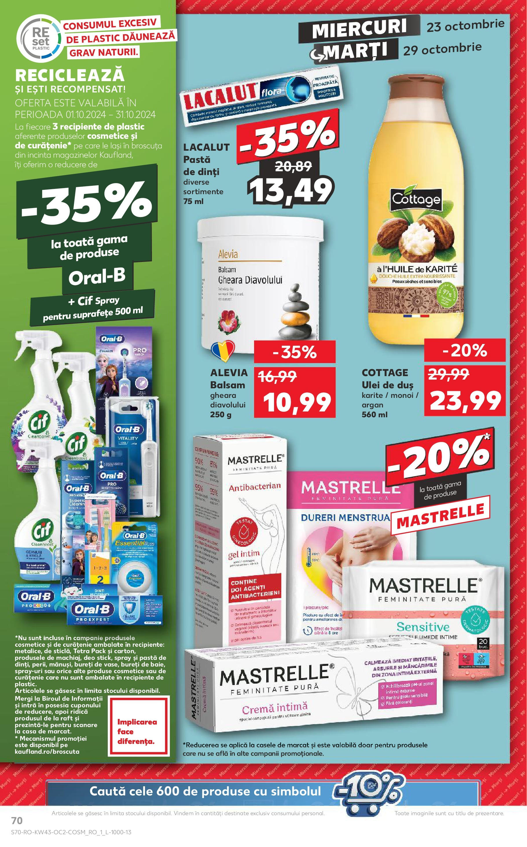 Catalog Kaufland 23 - 29 Octombrie 2024 | Pagina 70