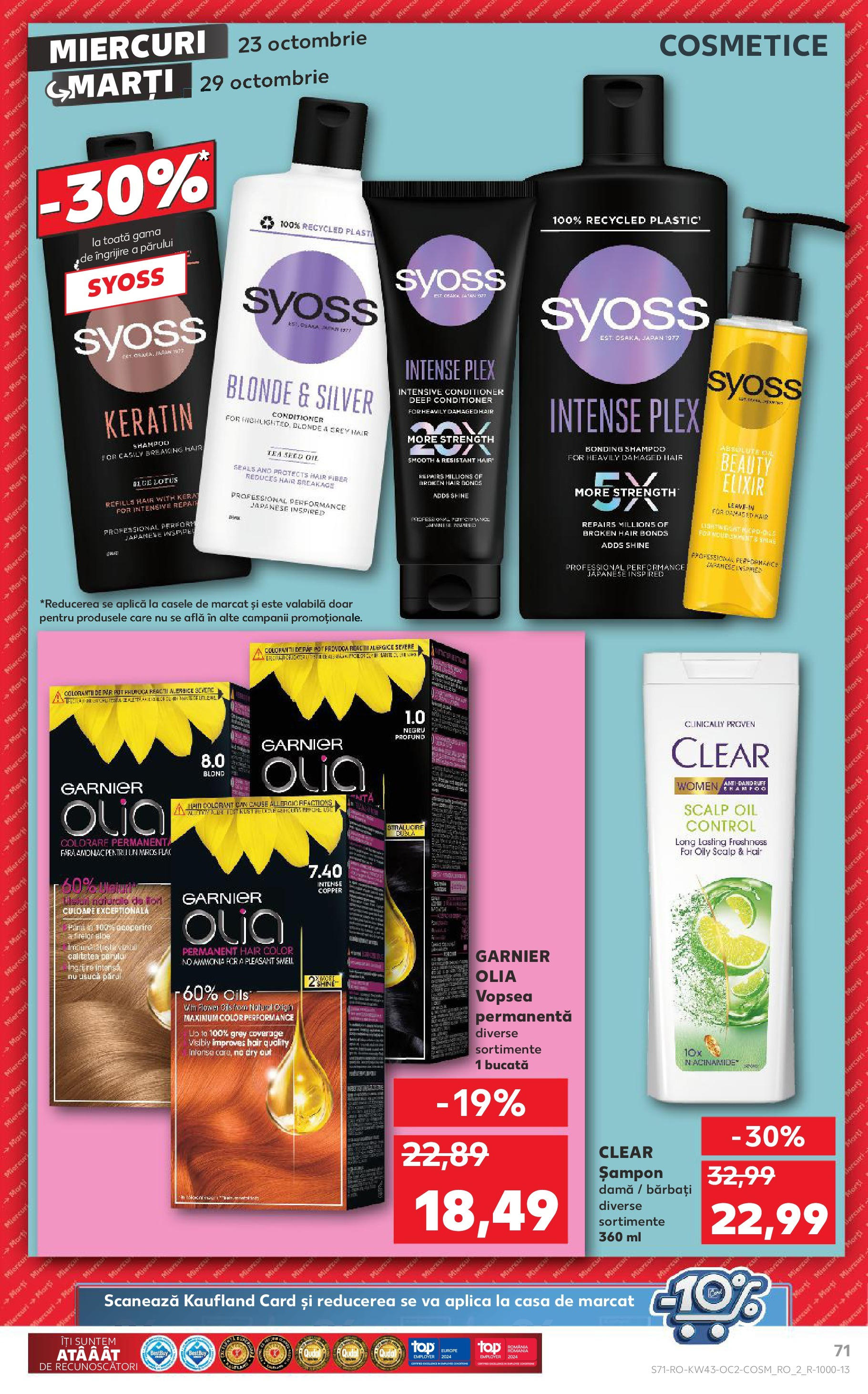 Catalog Kaufland 23 - 29 Octombrie 2024 | Pagina 71
