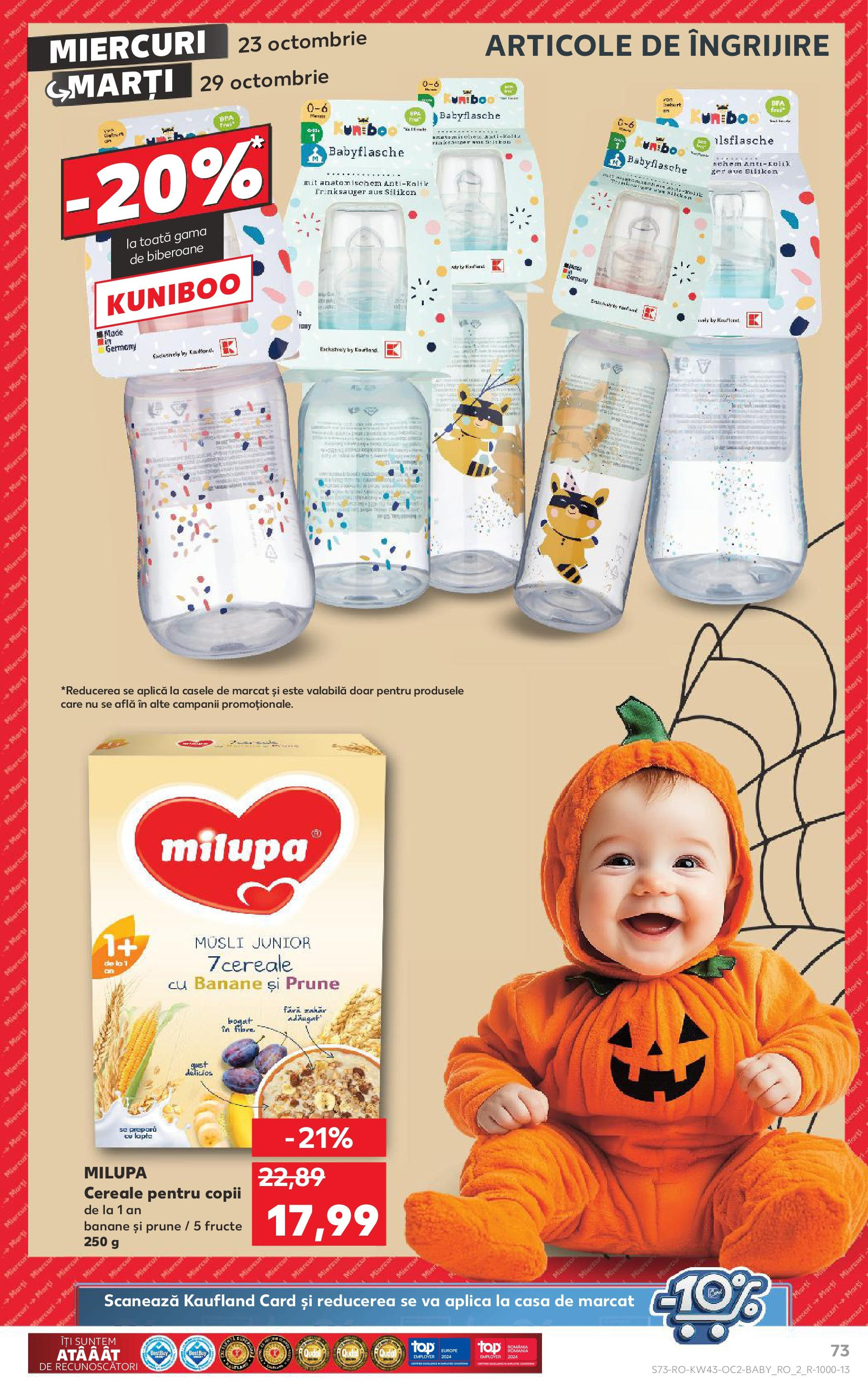 Catalog Kaufland 23 - 29 Octombrie 2024 | Pagina 73