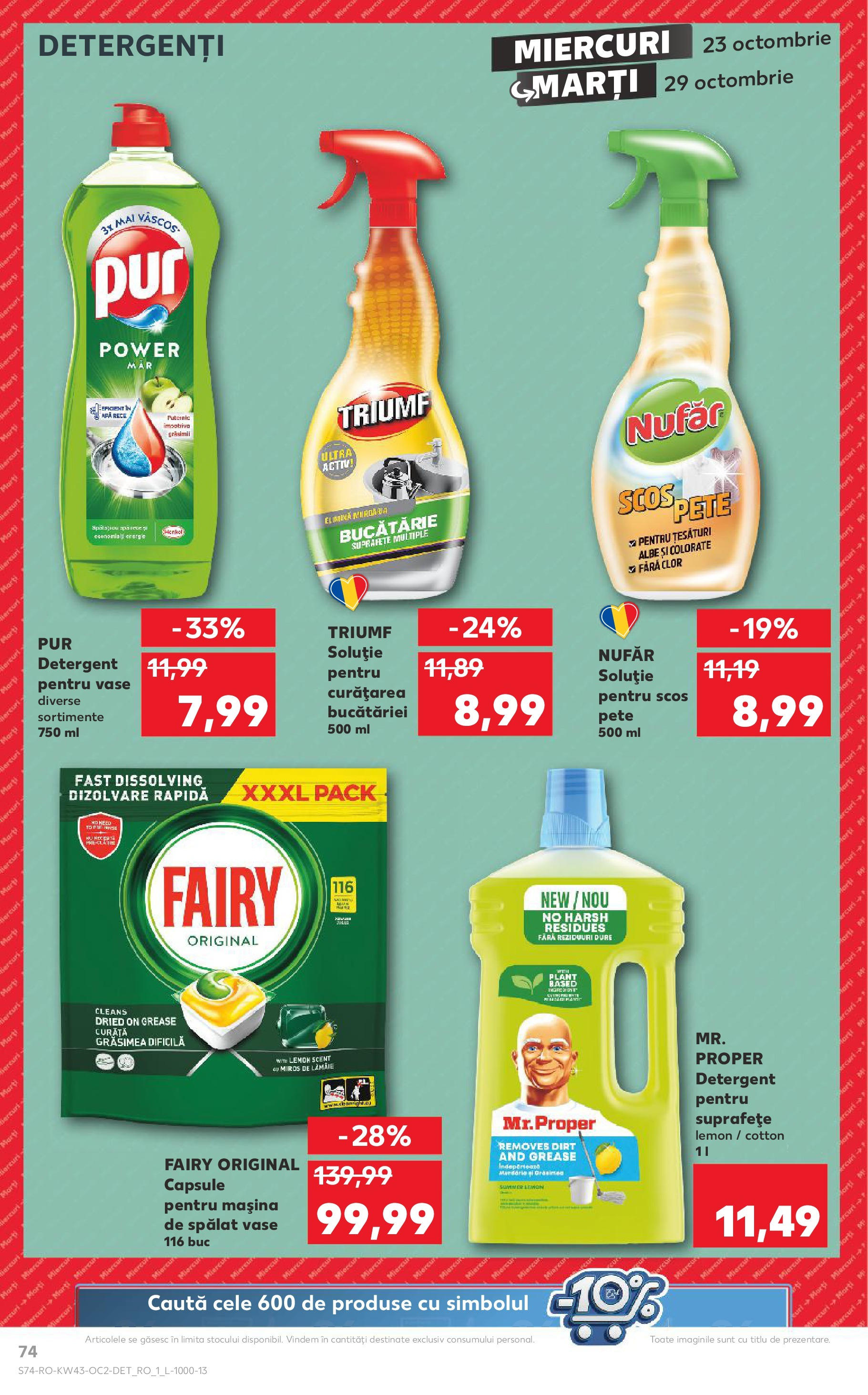 Catalog Kaufland 23 - 29 Octombrie 2024 | Pagina 74