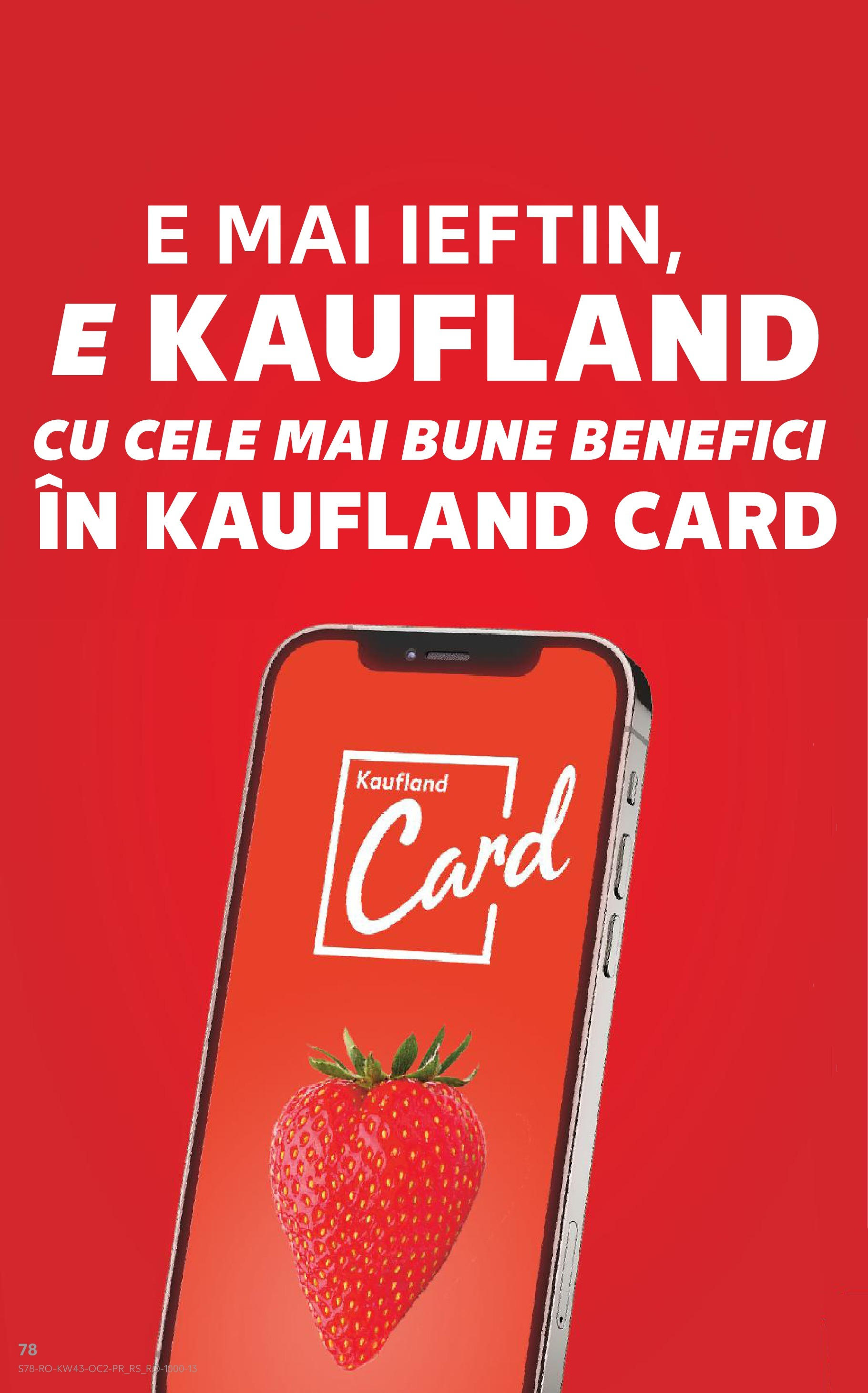Catalog Kaufland 23 - 29 Octombrie 2024 | Pagina 78