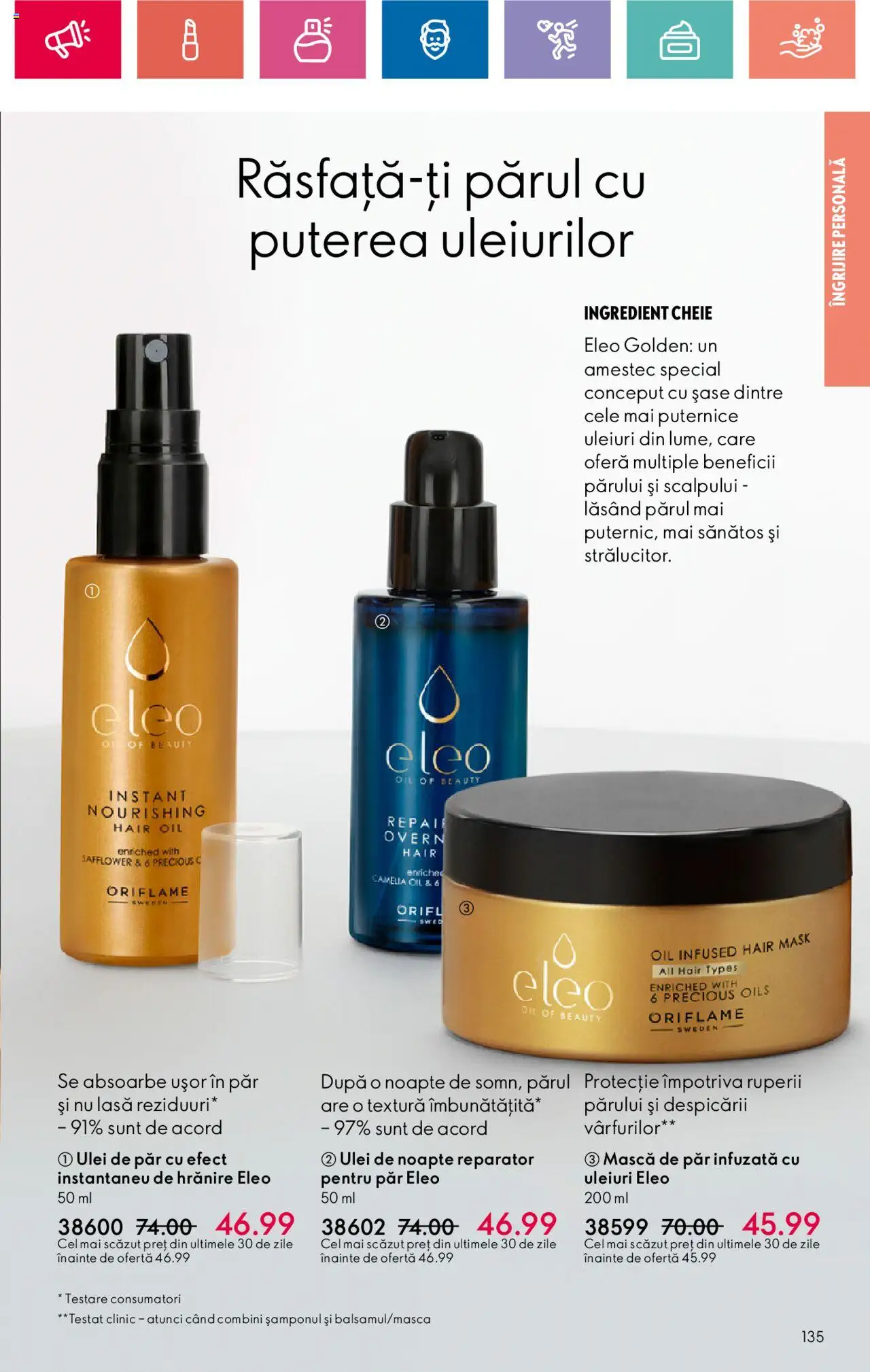 Catalog Oriflame 10 - 30 Noiembrie 2024 | Pagina 135
