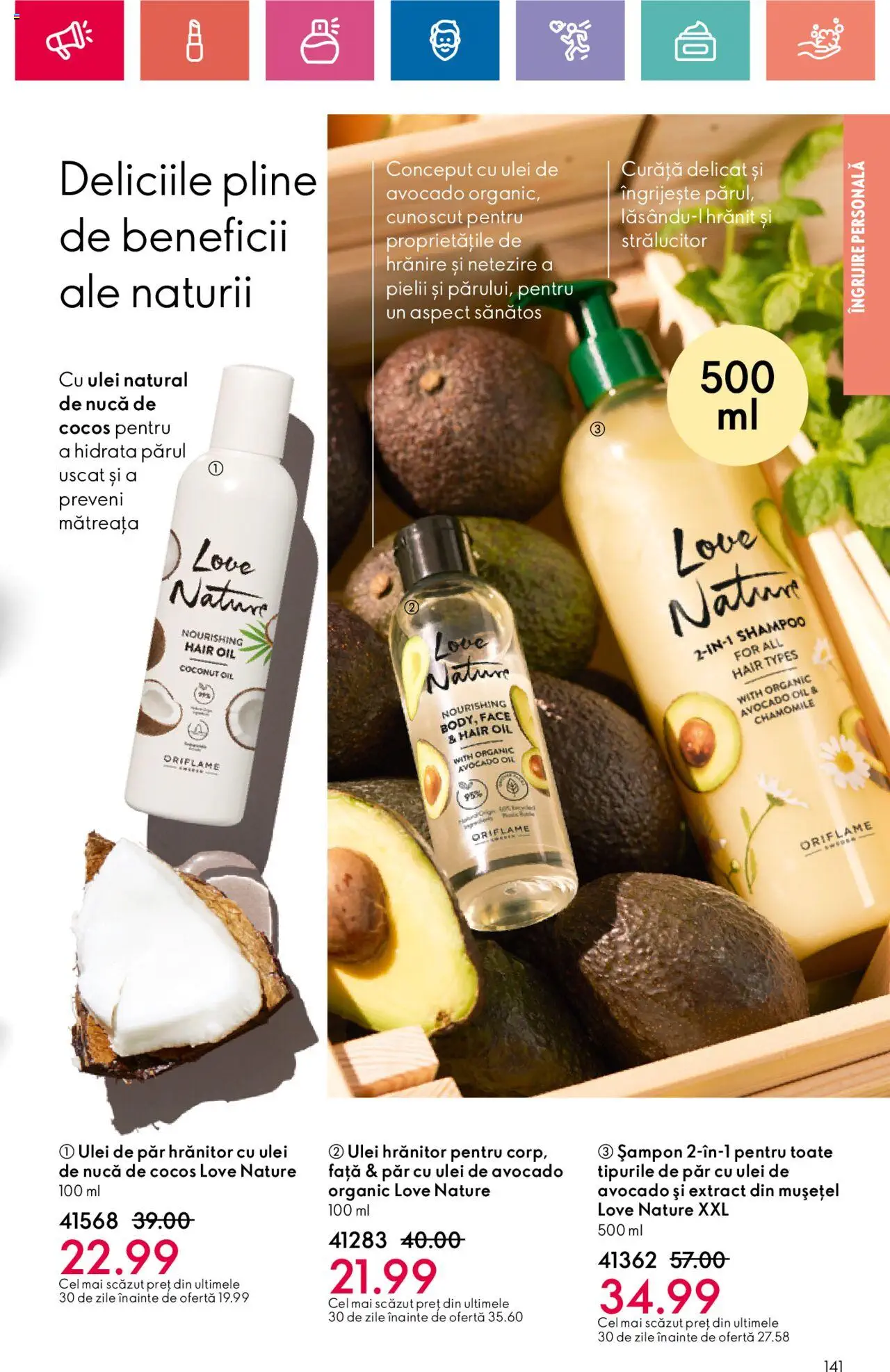 Catalog Oriflame 10 - 30 Noiembrie 2024 | Pagina 141
