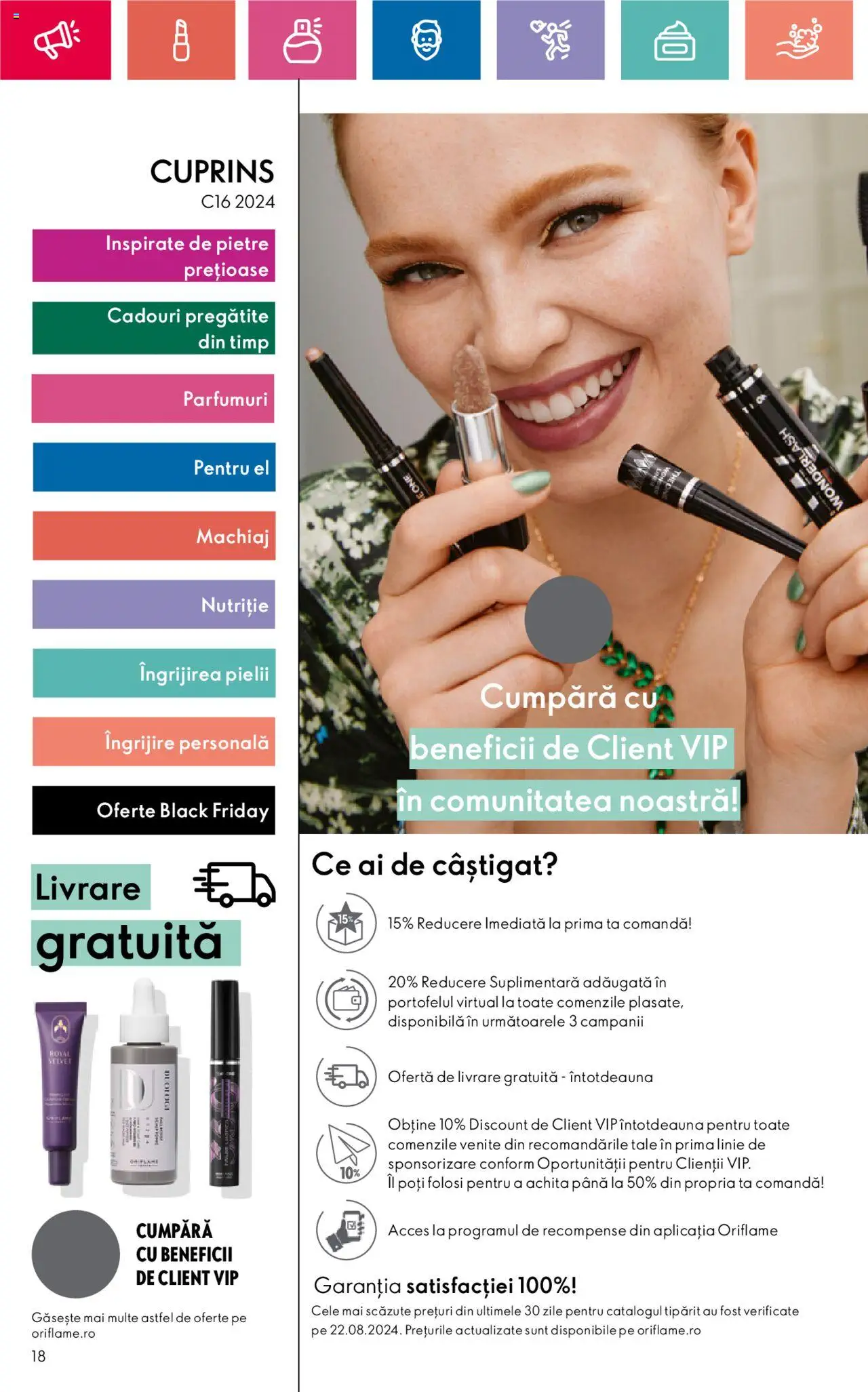 Catalog Oriflame 10 - 30 Noiembrie 2024 | Pagina 18