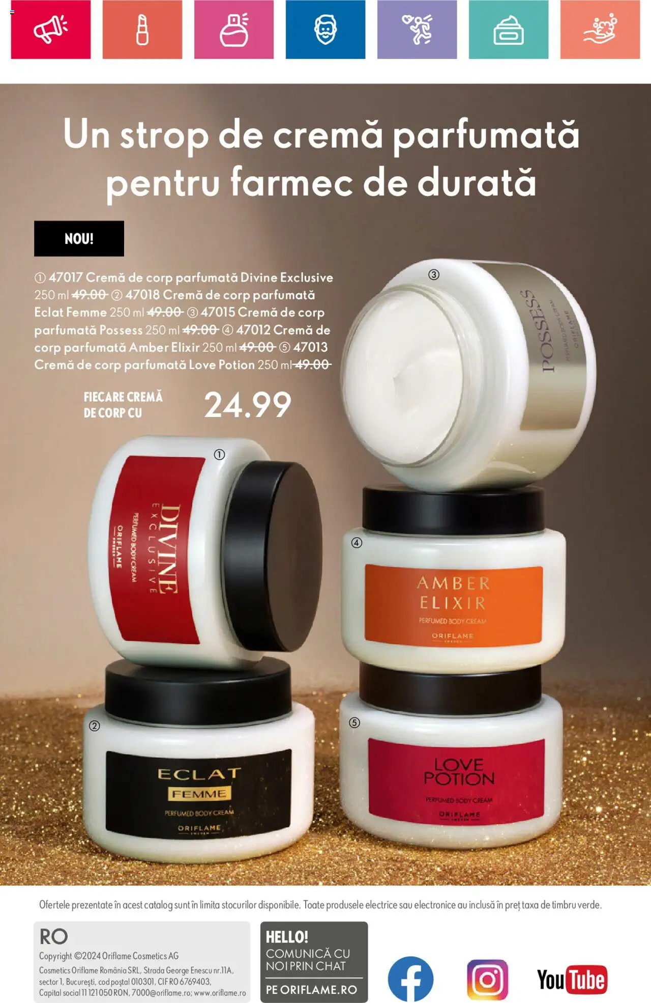 Catalog Oriflame 10 - 30 Noiembrie 2024 | Pagina 180