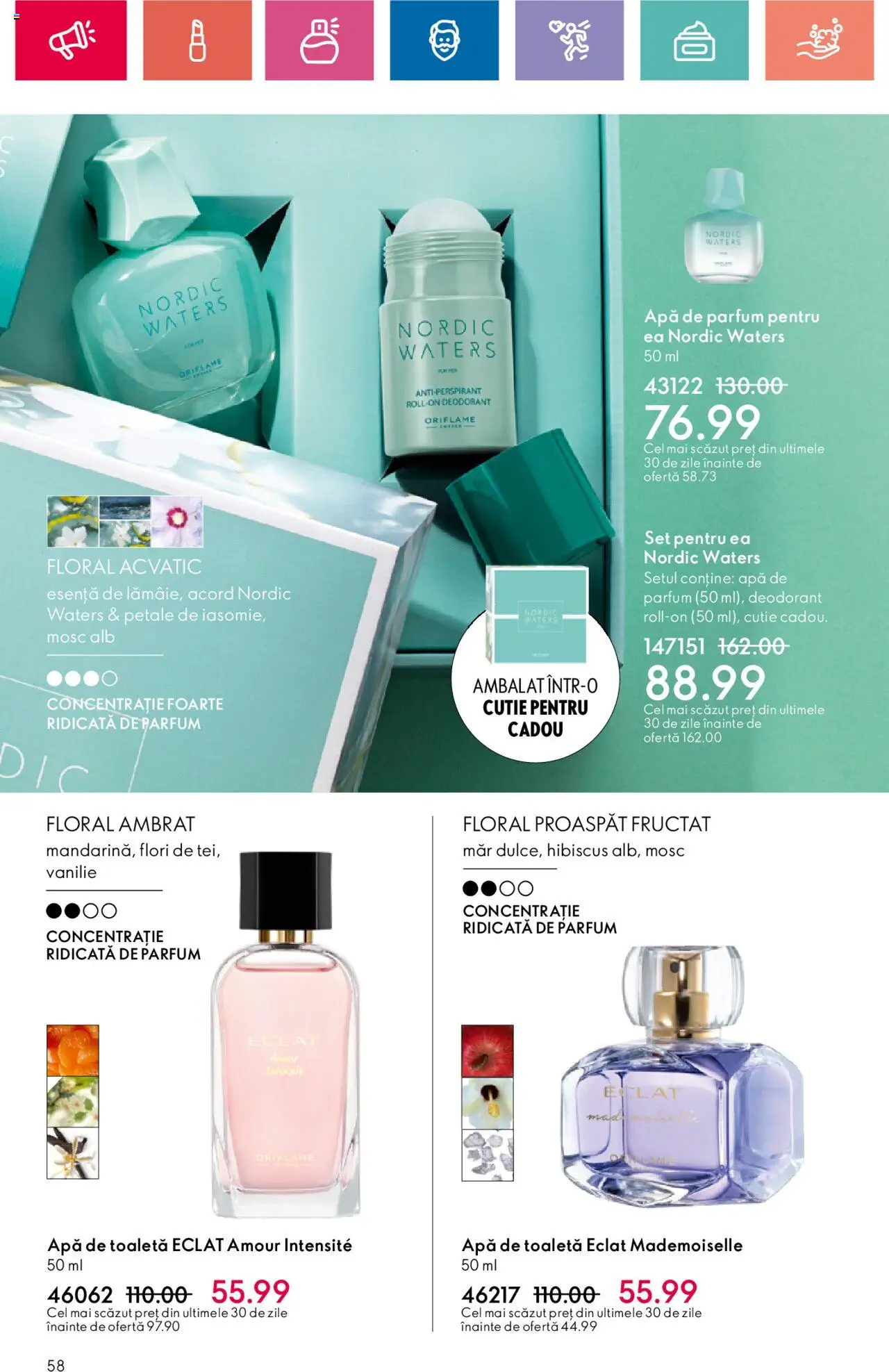 Catalog Oriflame 10 - 30 Noiembrie 2024 | Pagina 58
