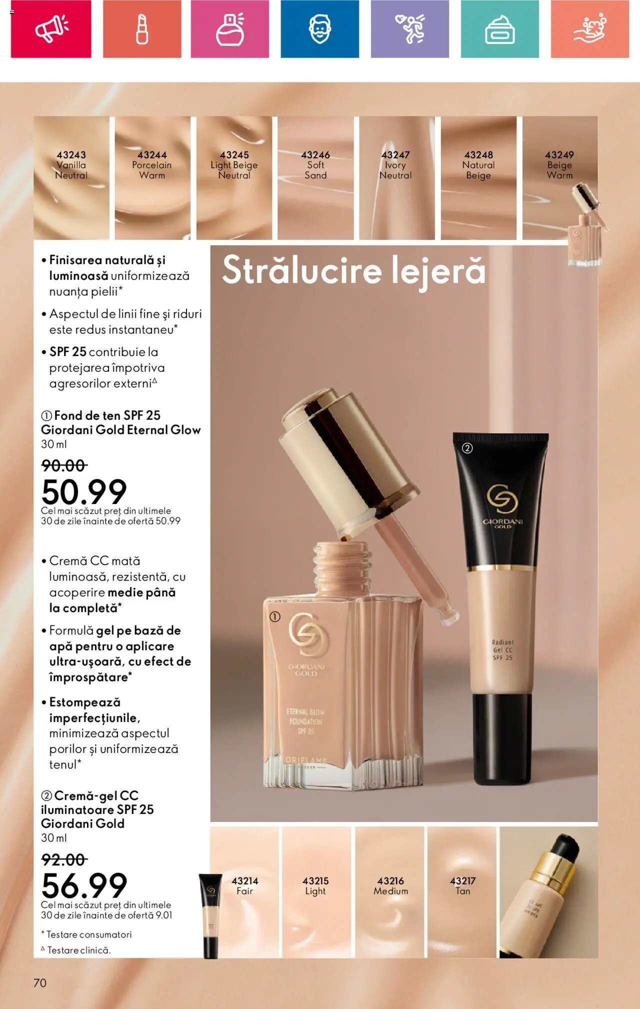 Catalog Oriflame 10 - 30 Noiembrie 2024 | Pagina 70