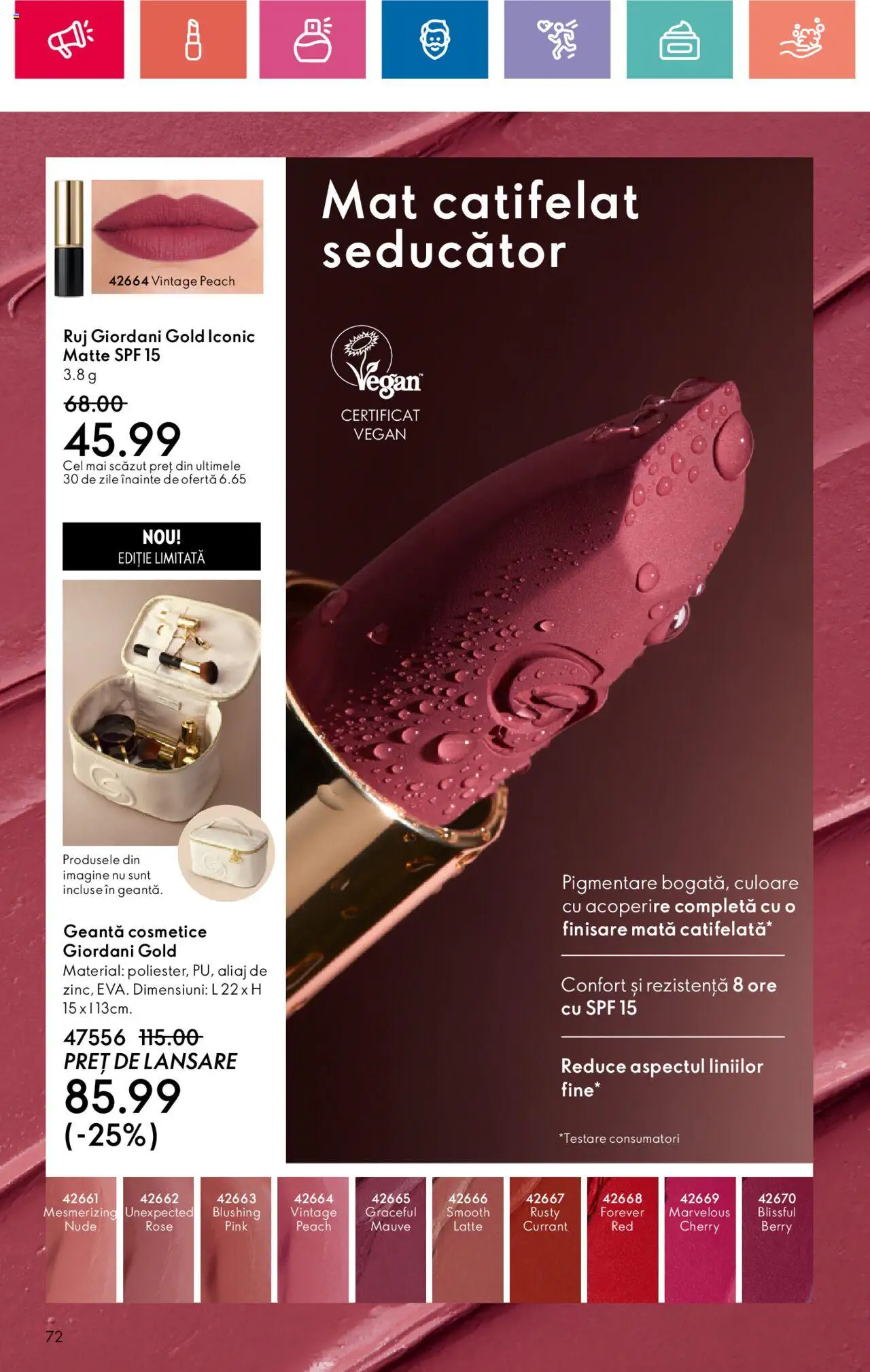 Catalog Oriflame 10 - 30 Noiembrie 2024 | Pagina 72