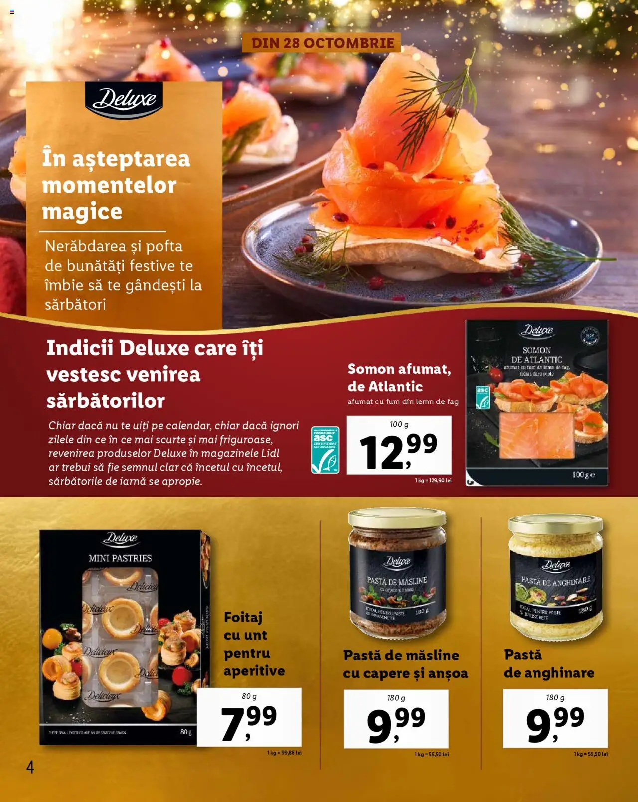 Catalog LIDL 28 Octombrie - 31 Decembrie 2024 | Pagina 4