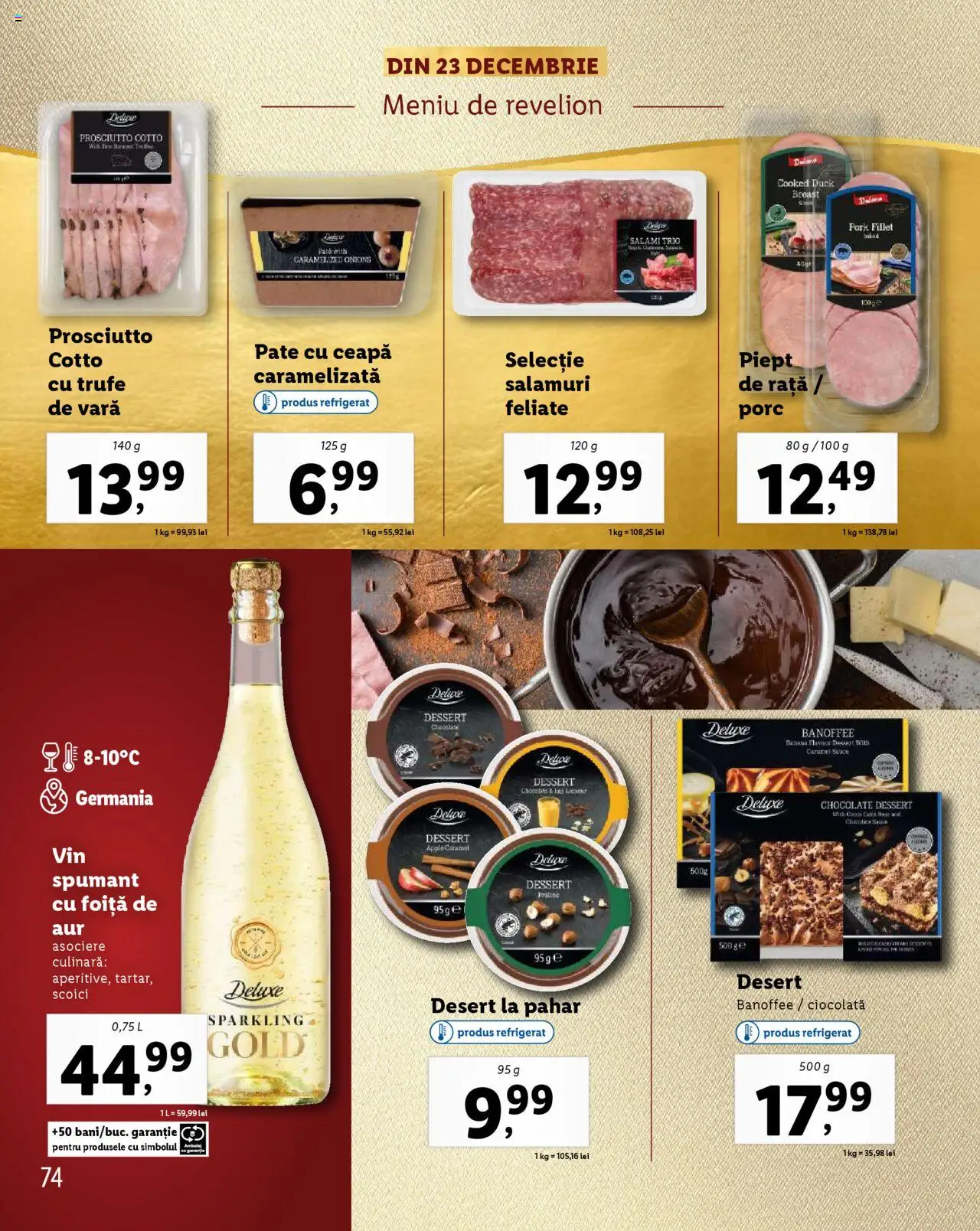 Catalog LIDL 28 Octombrie - 31 Decembrie 2024 | Pagina 74