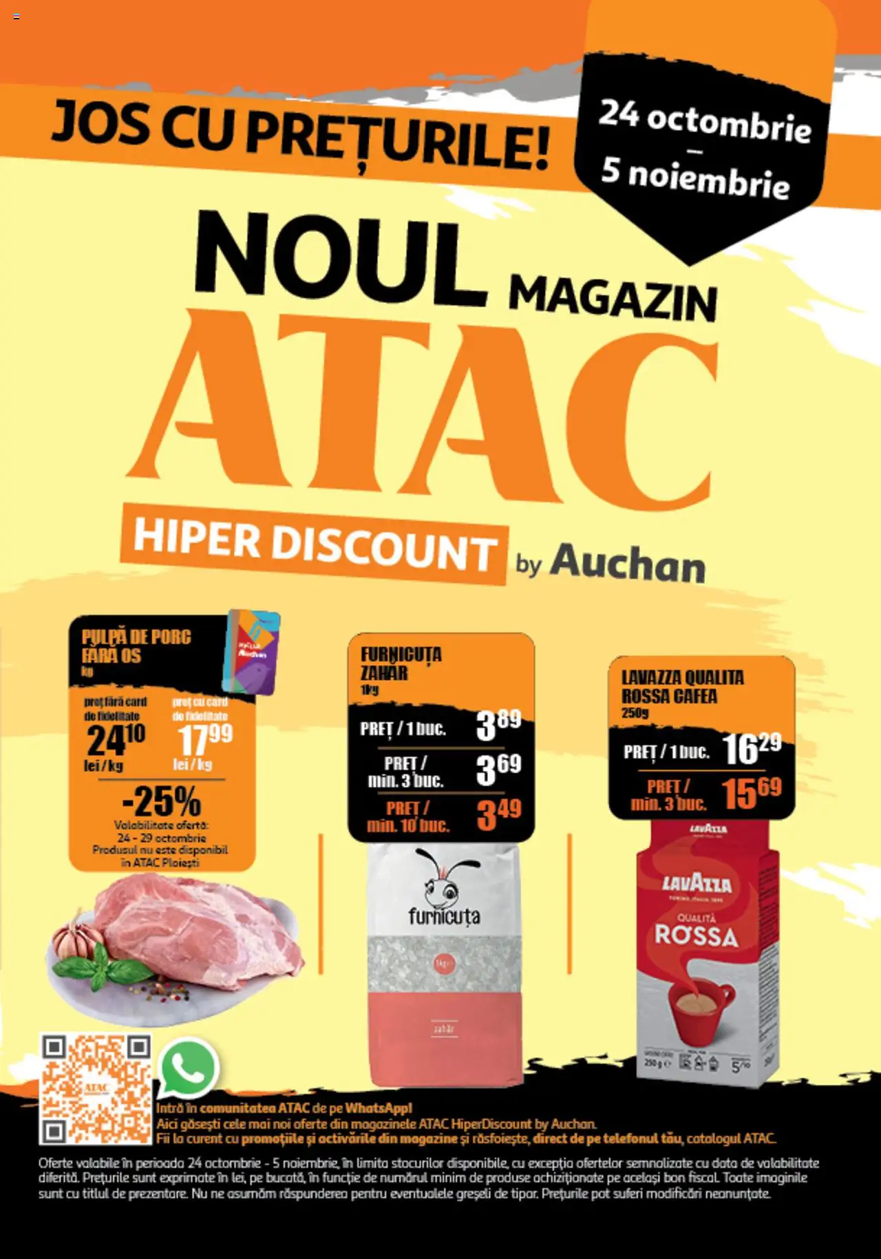 Catalog Auchan 24 Octombrie - 5 Noiembrie 2024 | Pagina 1