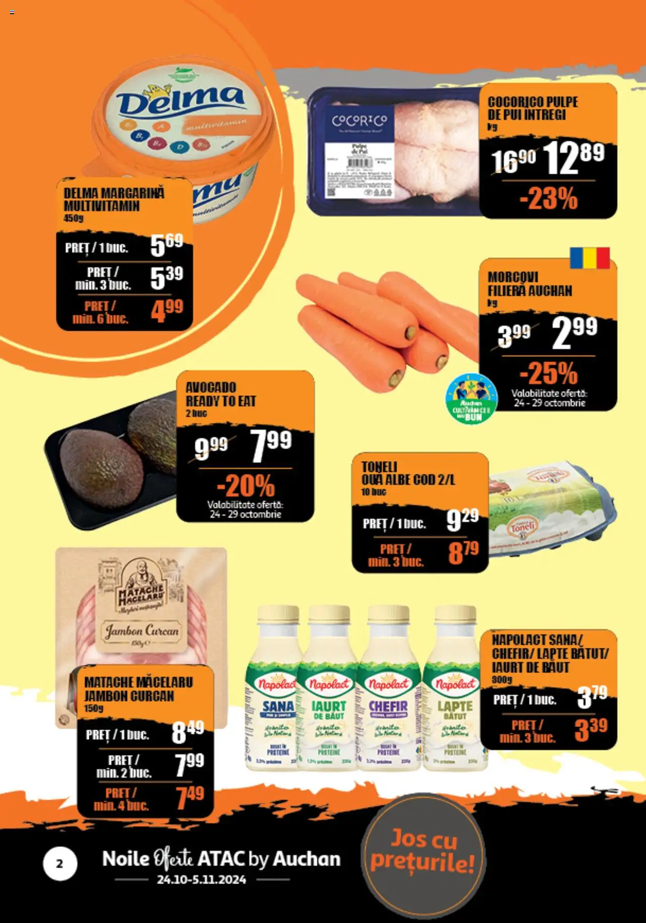 Catalog Auchan 24 Octombrie - 5 Noiembrie 2024 | Pagina 2
