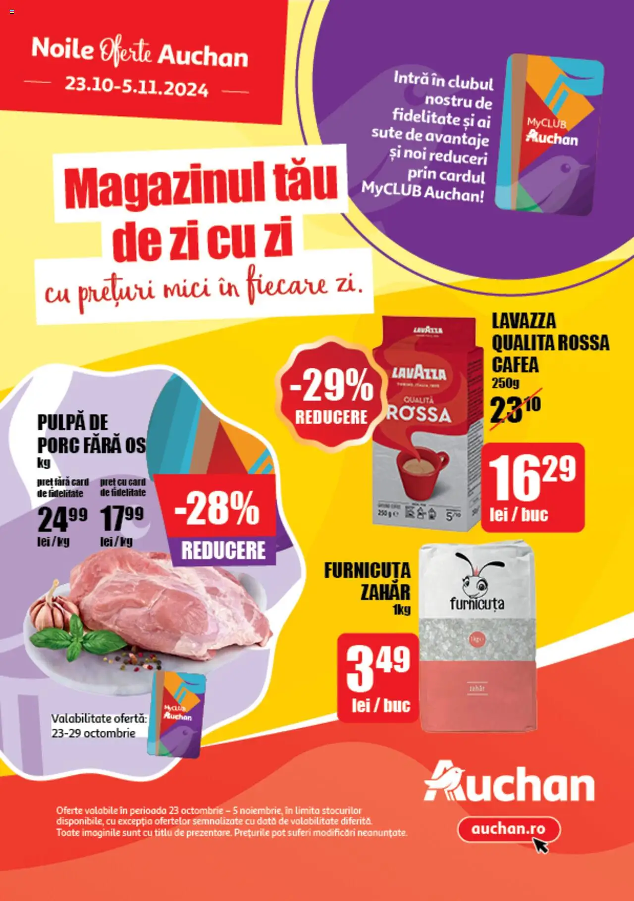 Catalog Auchan 23 Octombrie - 5 Noiembrie 2024 | Pagina 1
