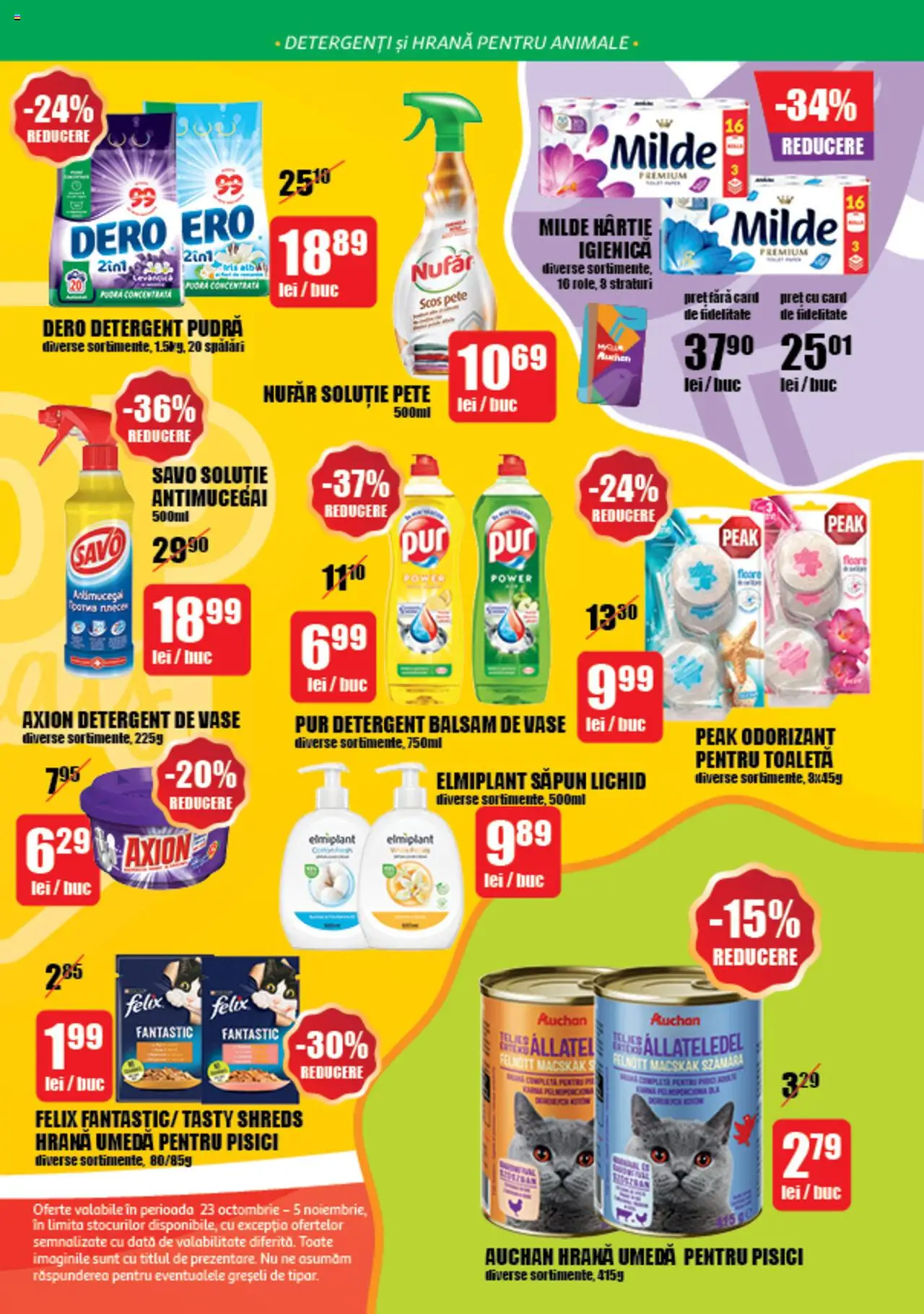 Catalog Auchan 23 Octombrie - 5 Noiembrie 2024 | Pagina 13