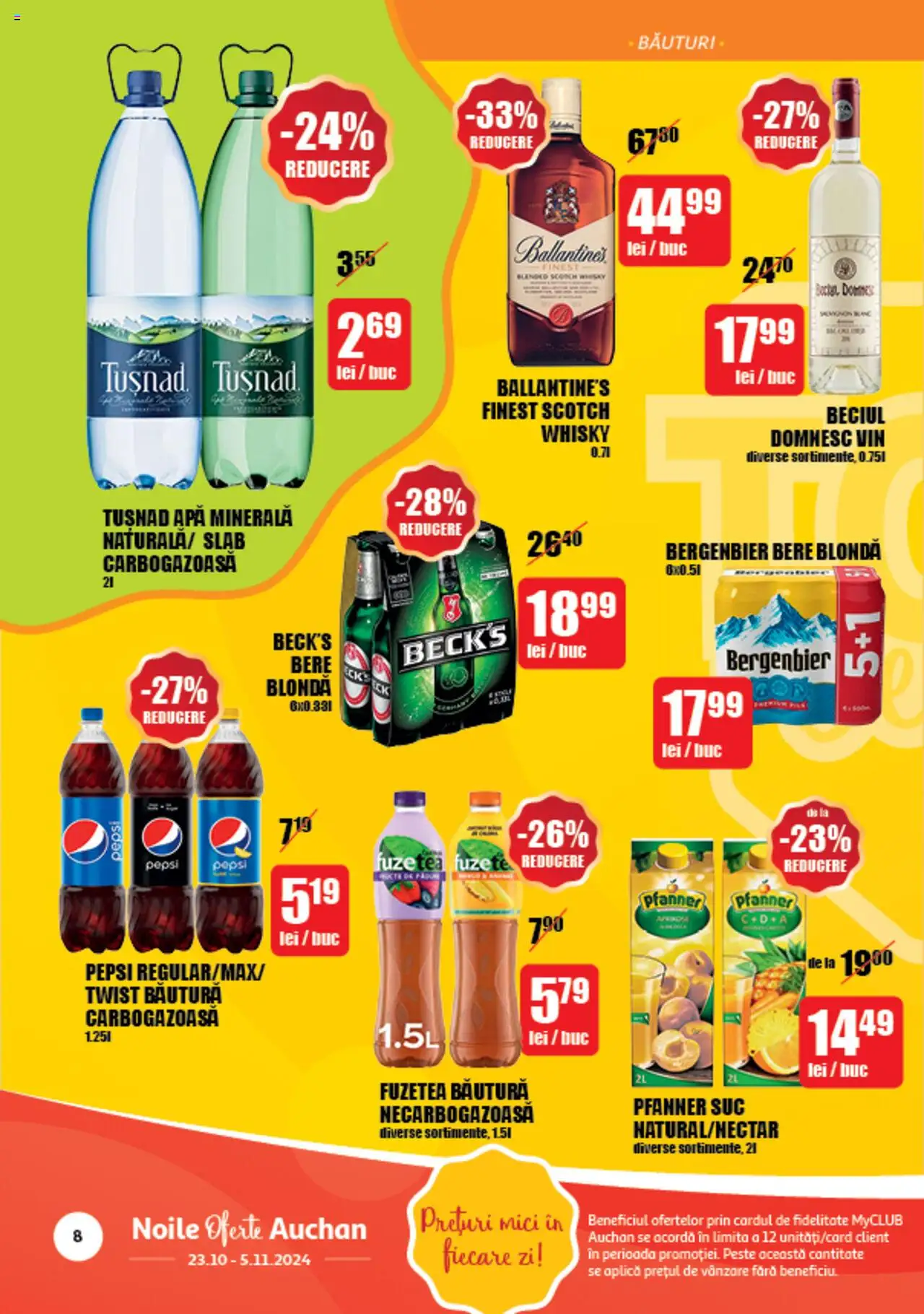 Catalog Auchan 23 Octombrie - 5 Noiembrie 2024 | Pagina 8