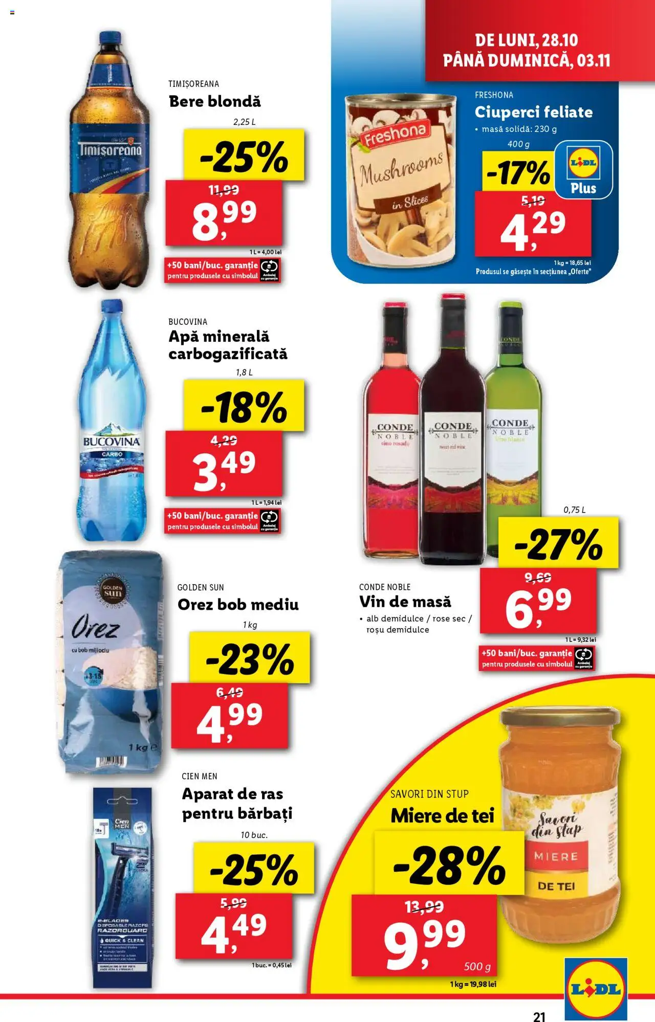 Catalog LIDL 28 Octombrie - 3 Noiembrie 2024 | Pagina 21