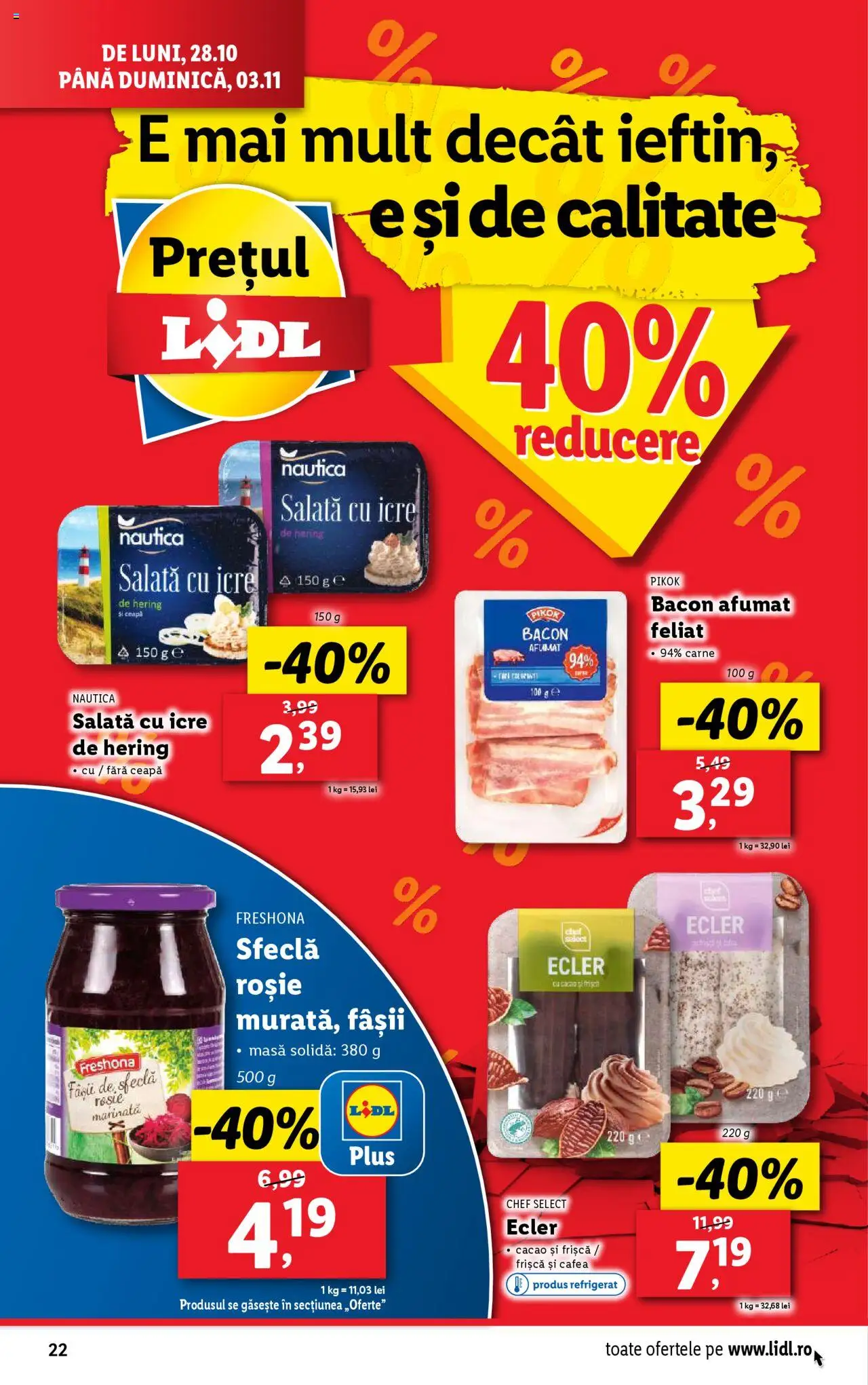 Catalog LIDL 28 Octombrie - 3 Noiembrie 2024 | Pagina 22