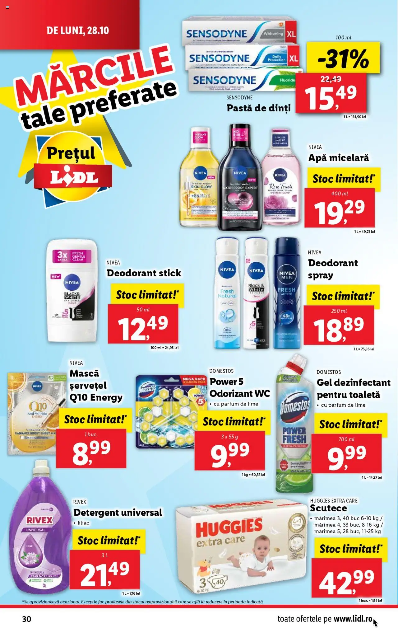 Catalog LIDL 28 Octombrie - 3 Noiembrie 2024 | Pagina 30