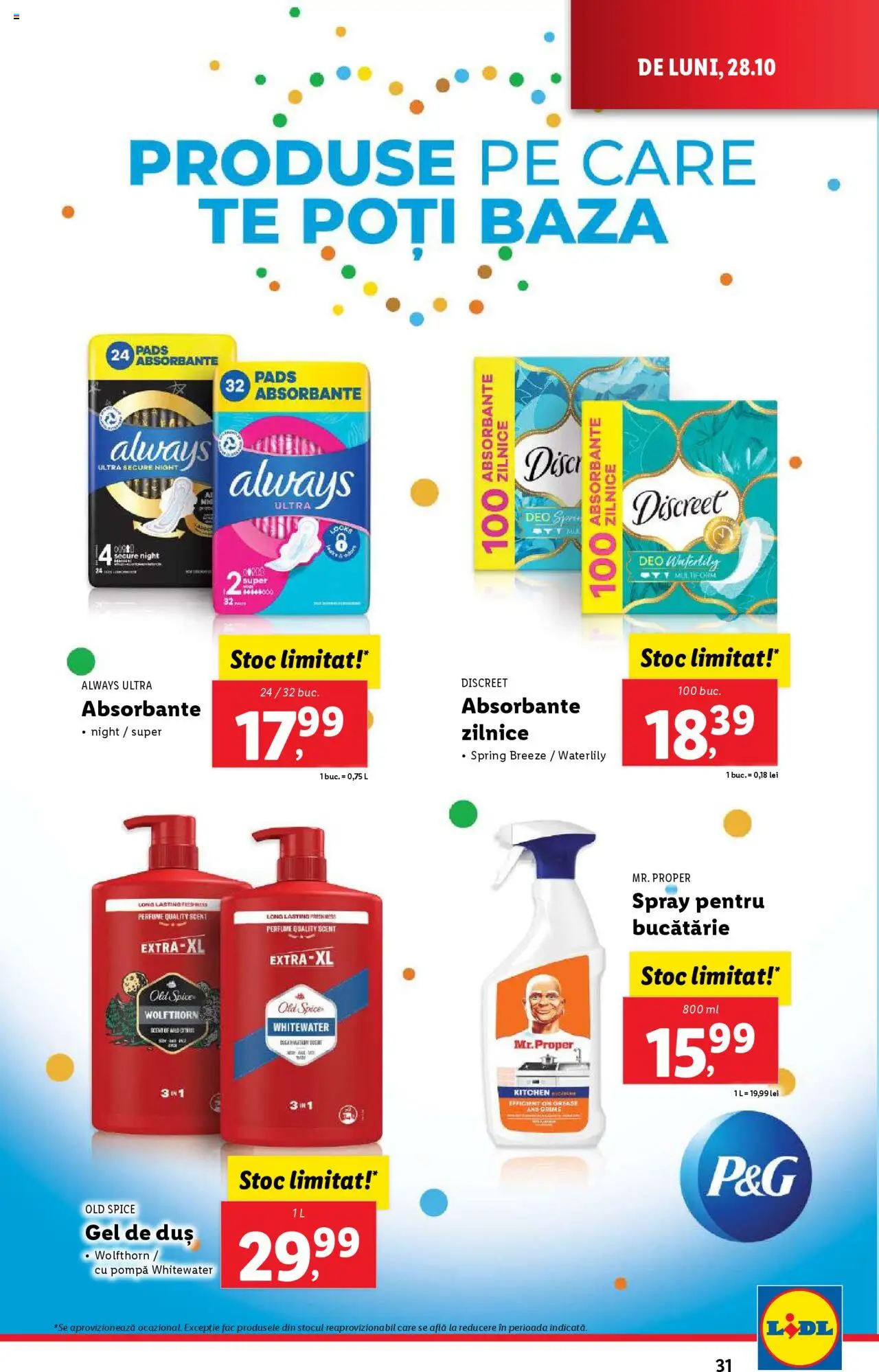 Catalog LIDL 28 Octombrie - 3 Noiembrie 2024 | Pagina 31