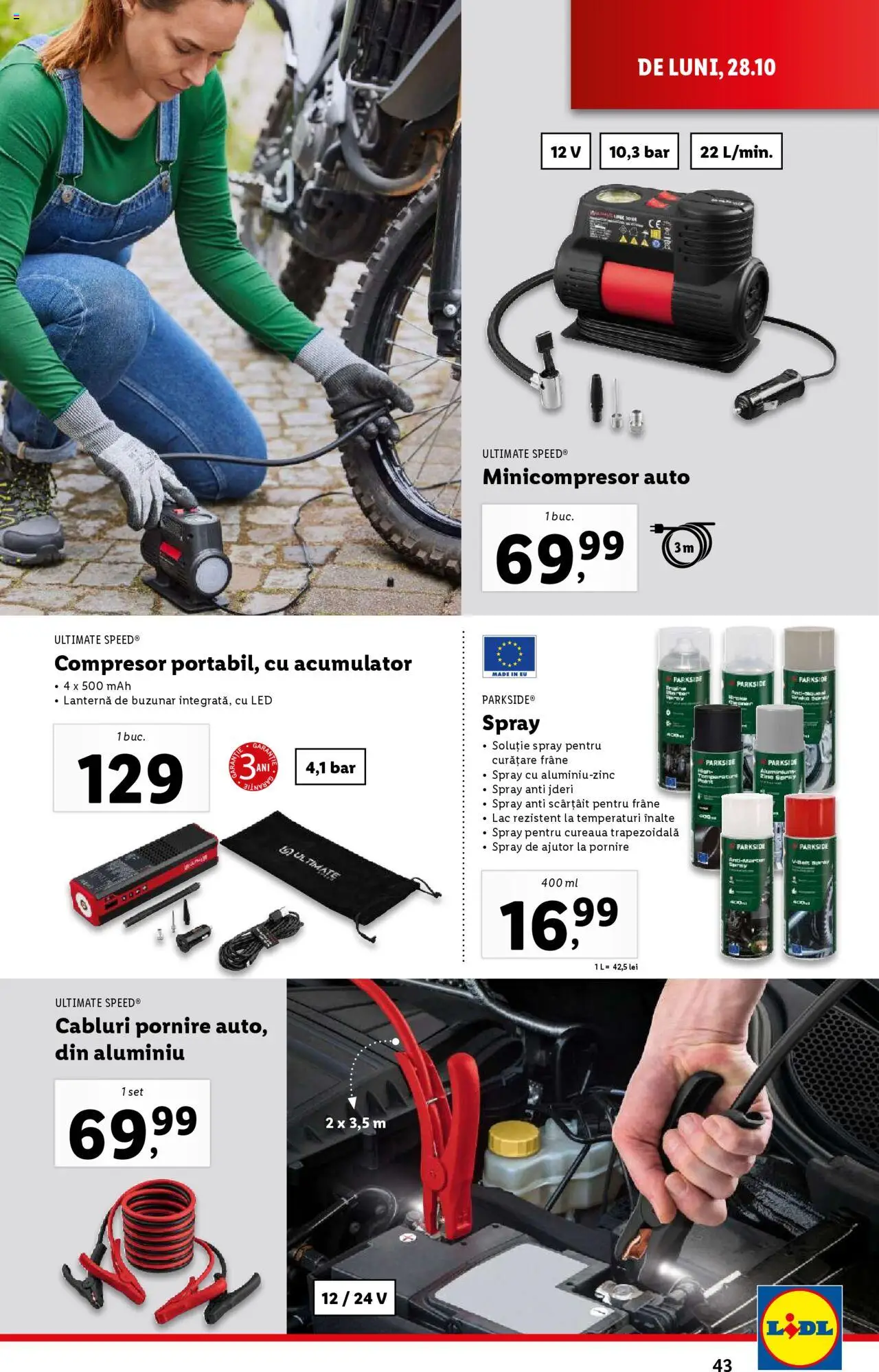 Catalog LIDL 28 Octombrie - 3 Noiembrie 2024 | Pagina 43