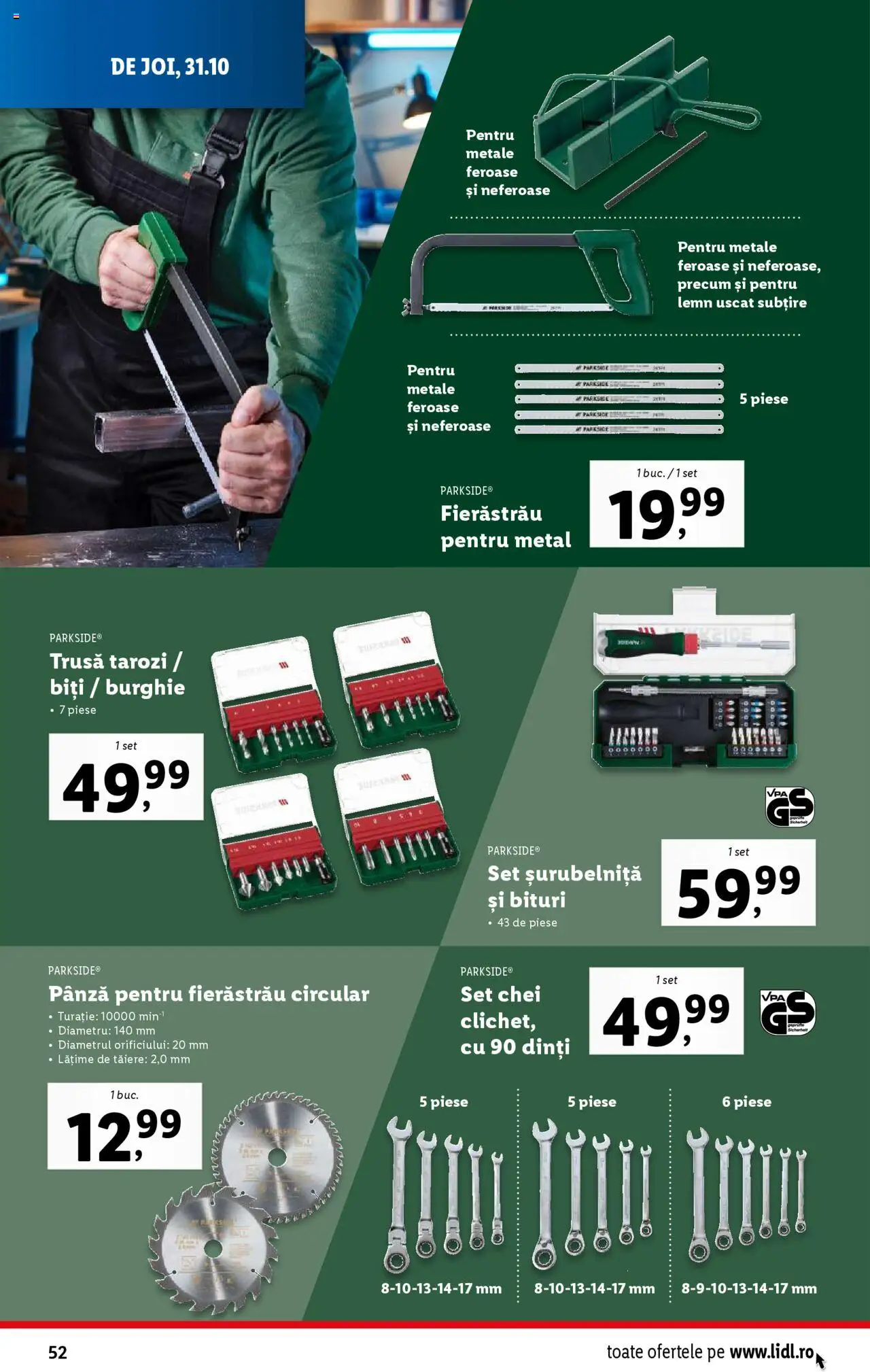 Catalog LIDL 28 Octombrie - 3 Noiembrie 2024 | Pagina 52