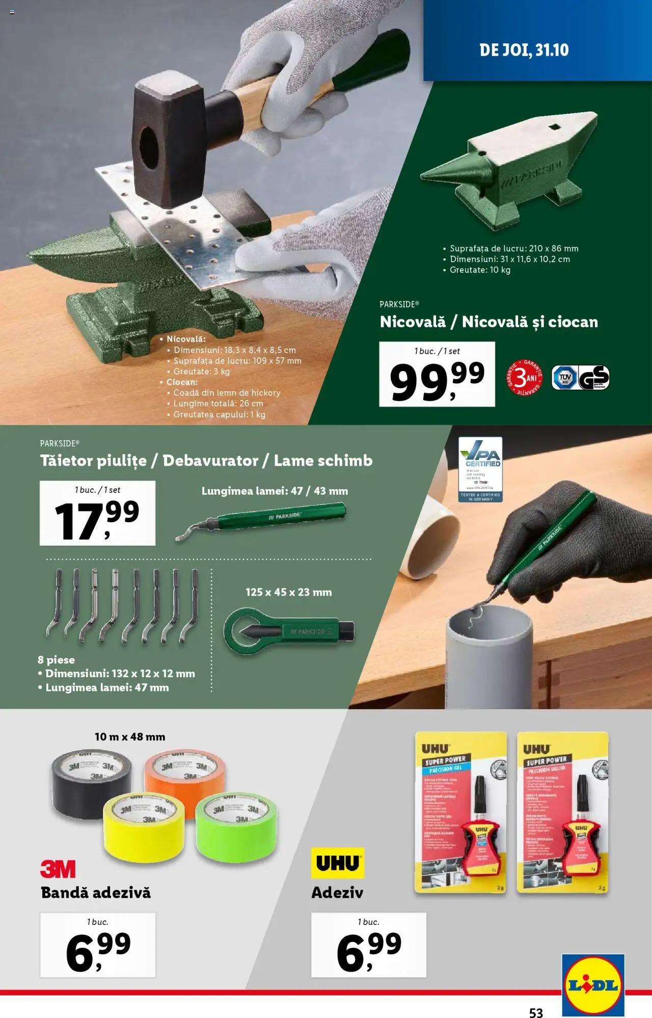 Catalog LIDL 28 Octombrie - 3 Noiembrie 2024 | Pagina 53