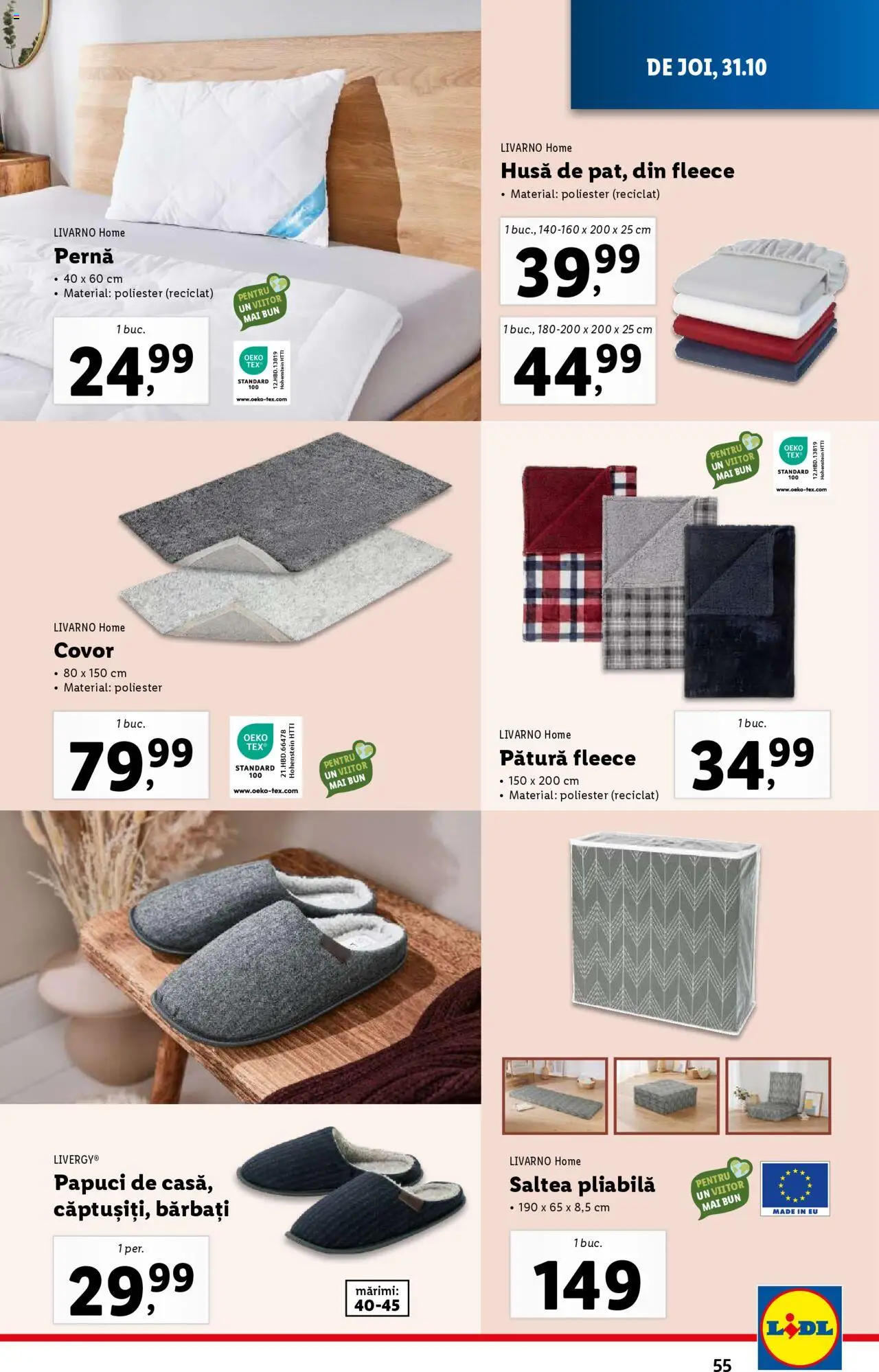 Catalog LIDL 28 Octombrie - 3 Noiembrie 2024 | Pagina 55
