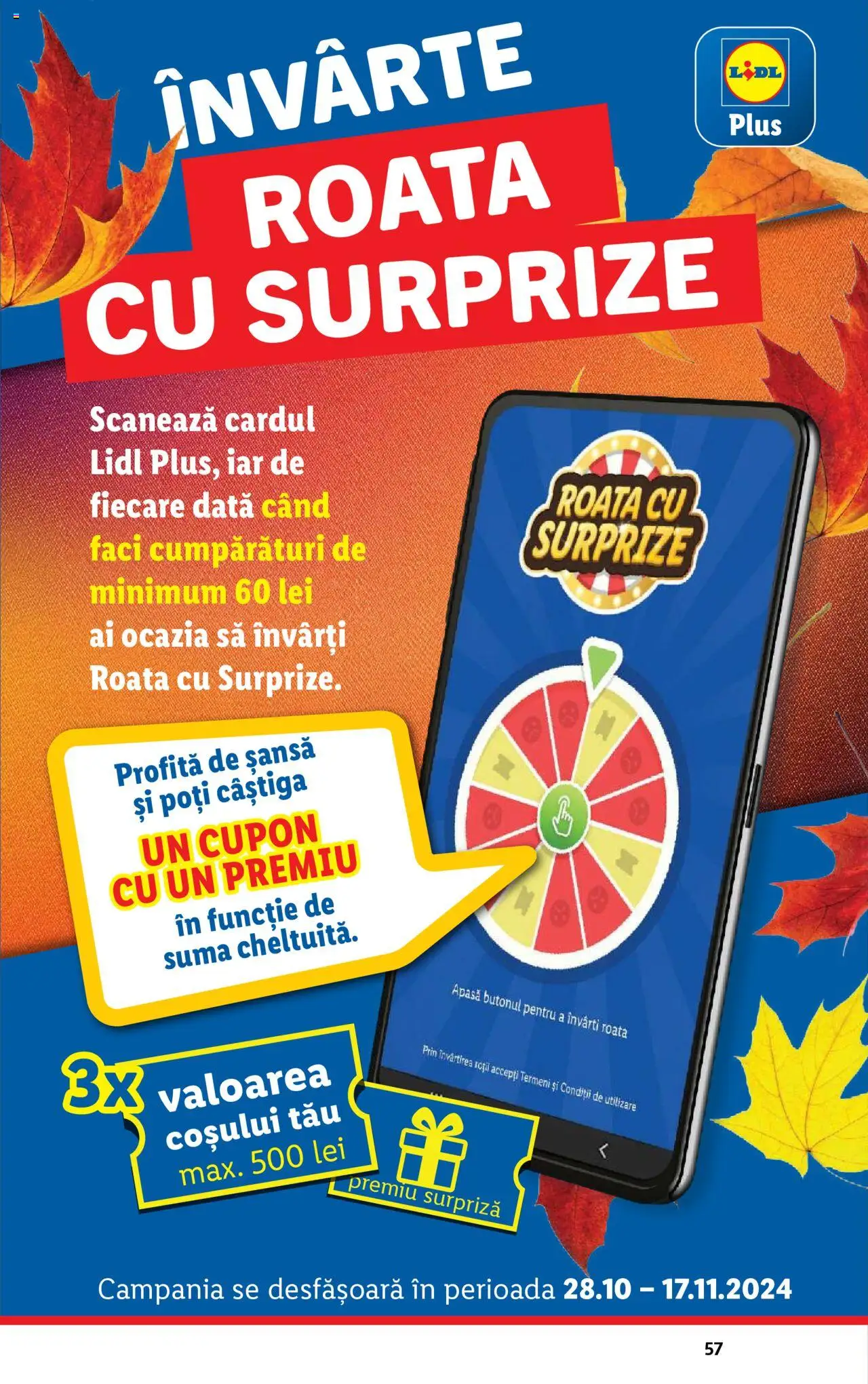 Catalog LIDL 28 Octombrie - 3 Noiembrie 2024 | Pagina 57