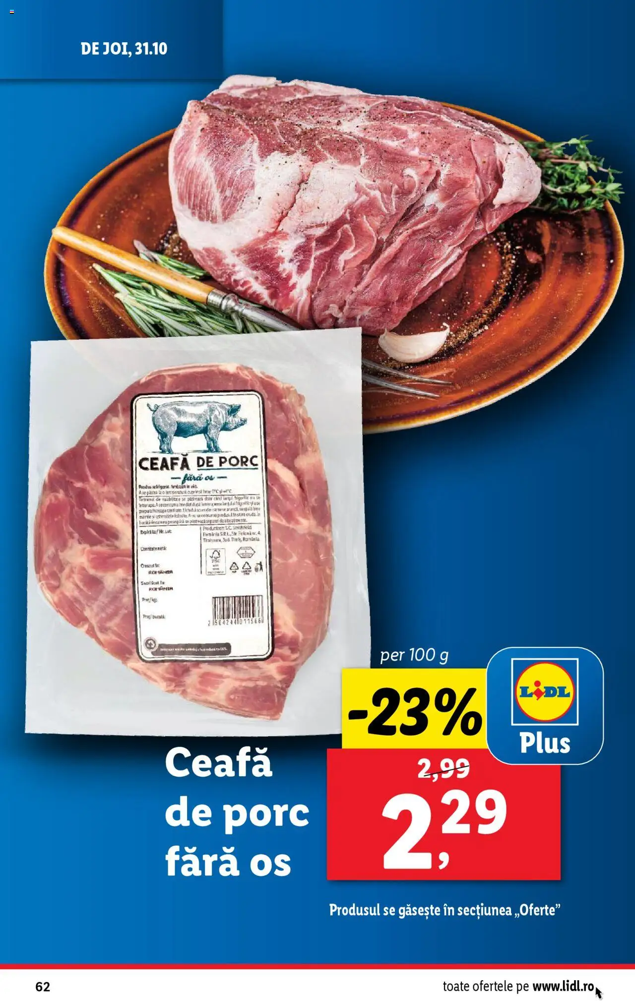 Catalog LIDL 28 Octombrie - 3 Noiembrie 2024 | Pagina 62