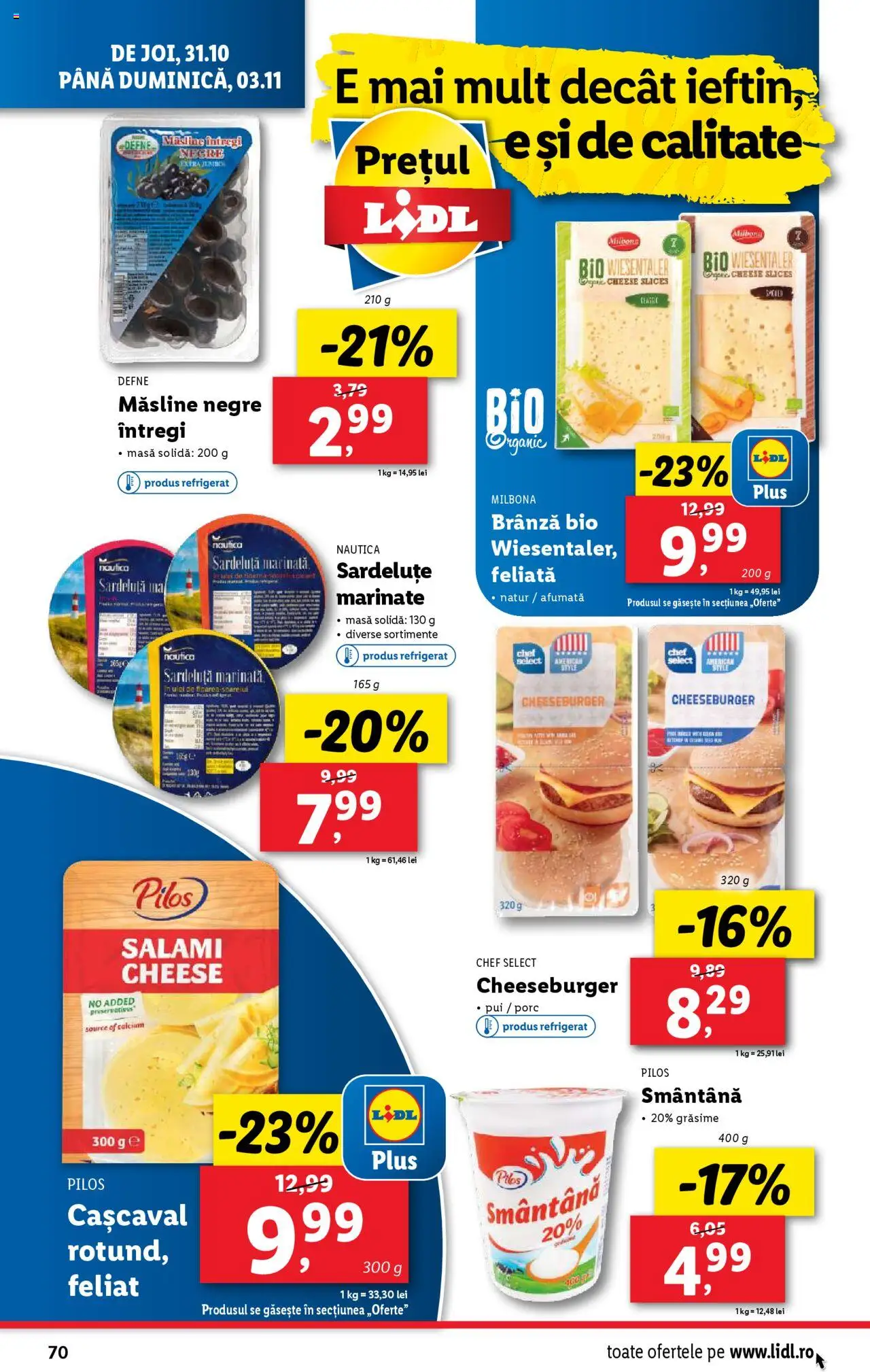 Catalog LIDL 28 Octombrie - 3 Noiembrie 2024 | Pagina 70