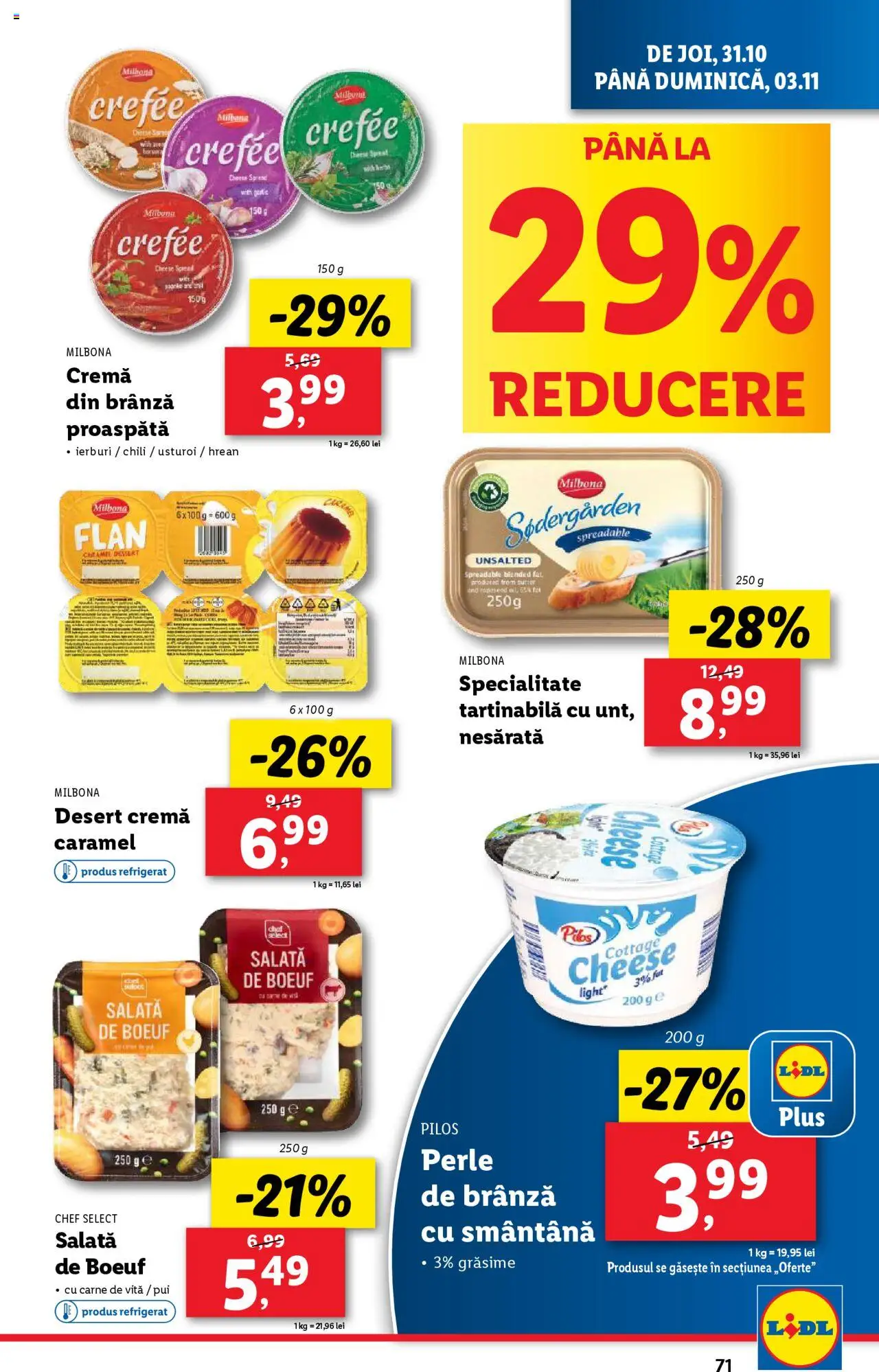Catalog LIDL 28 Octombrie - 3 Noiembrie 2024 | Pagina 71