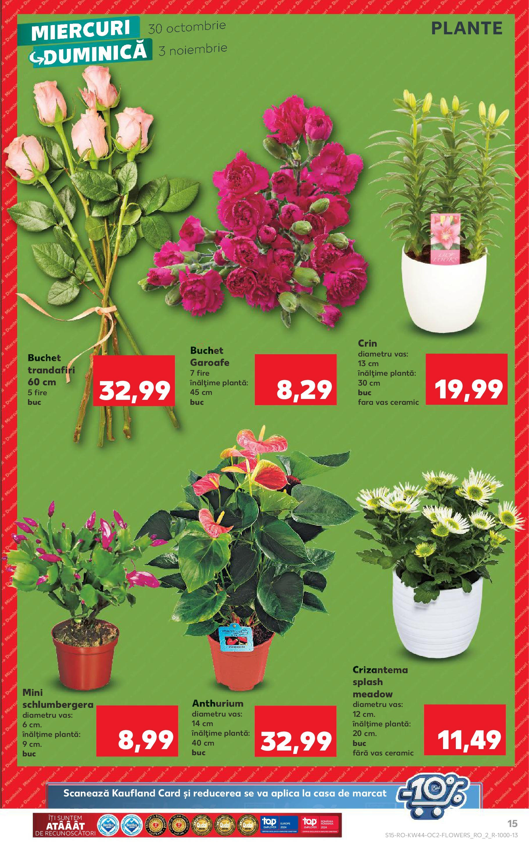 Catalog Kaufland 30 Octombrie - 5 Noiembrie 2024 | Pagina 15
