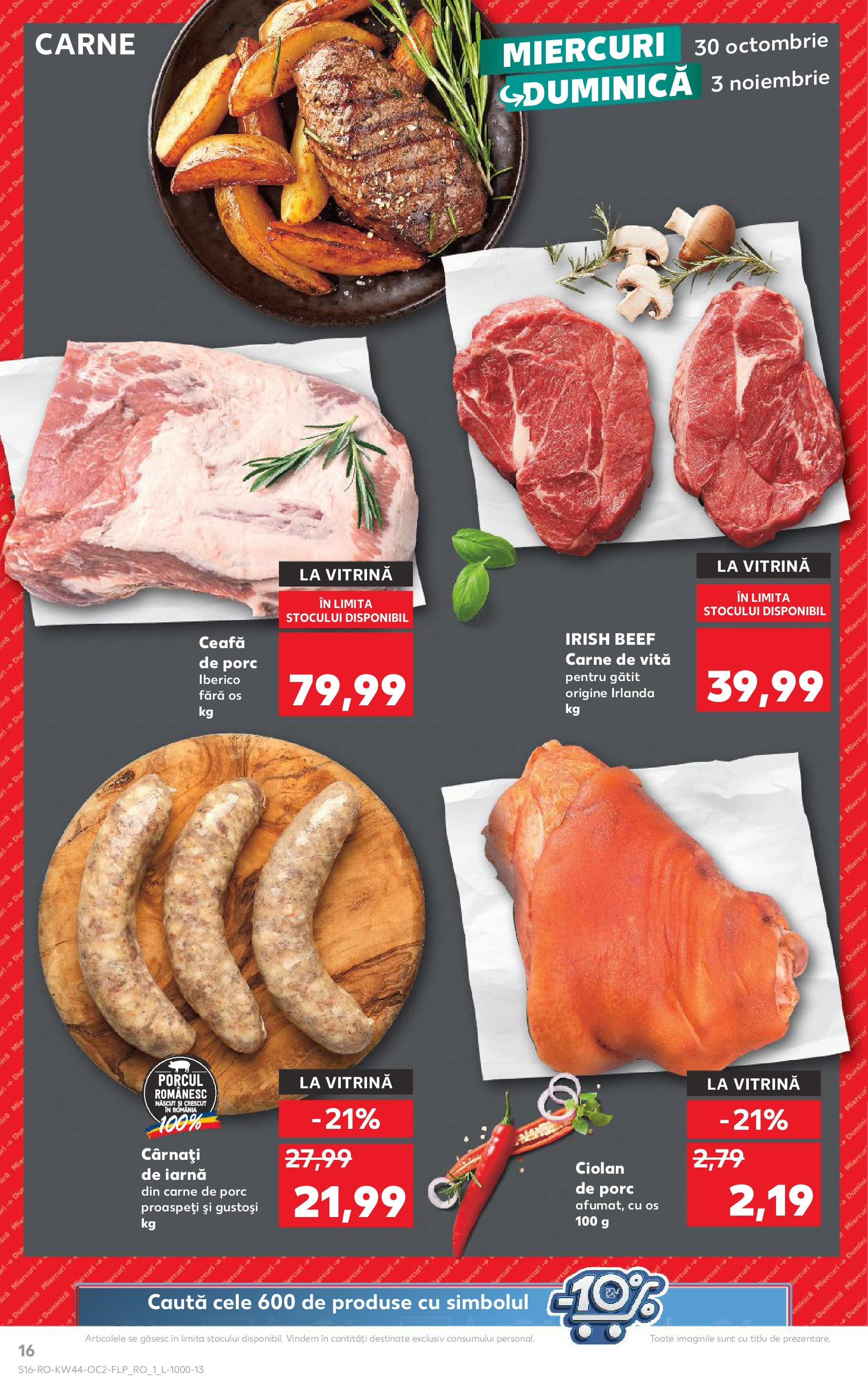 Catalog Kaufland 30 Octombrie - 5 Noiembrie 2024 | Pagina 16