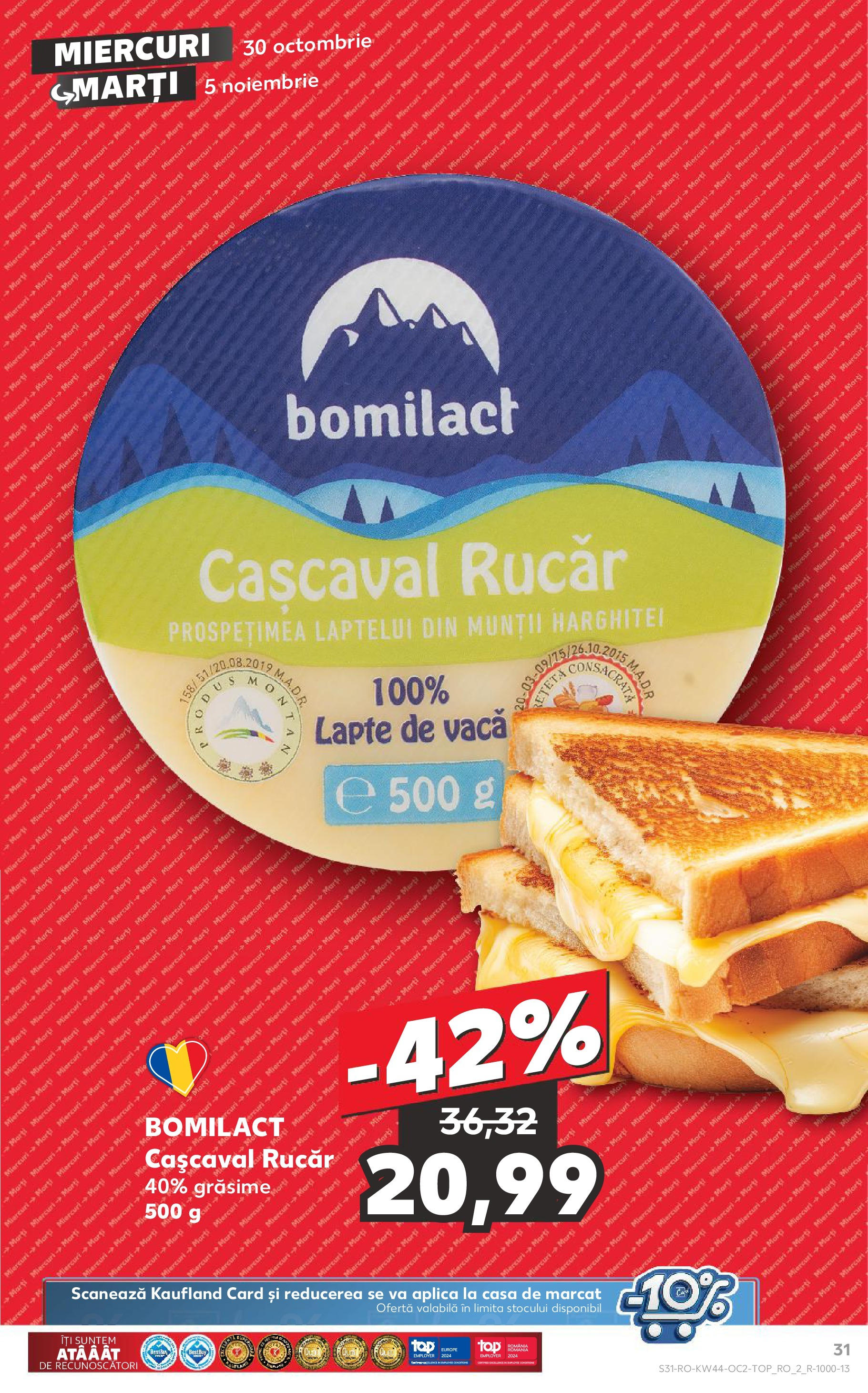 Catalog Kaufland 30 Octombrie - 5 Noiembrie 2024 | Pagina 31