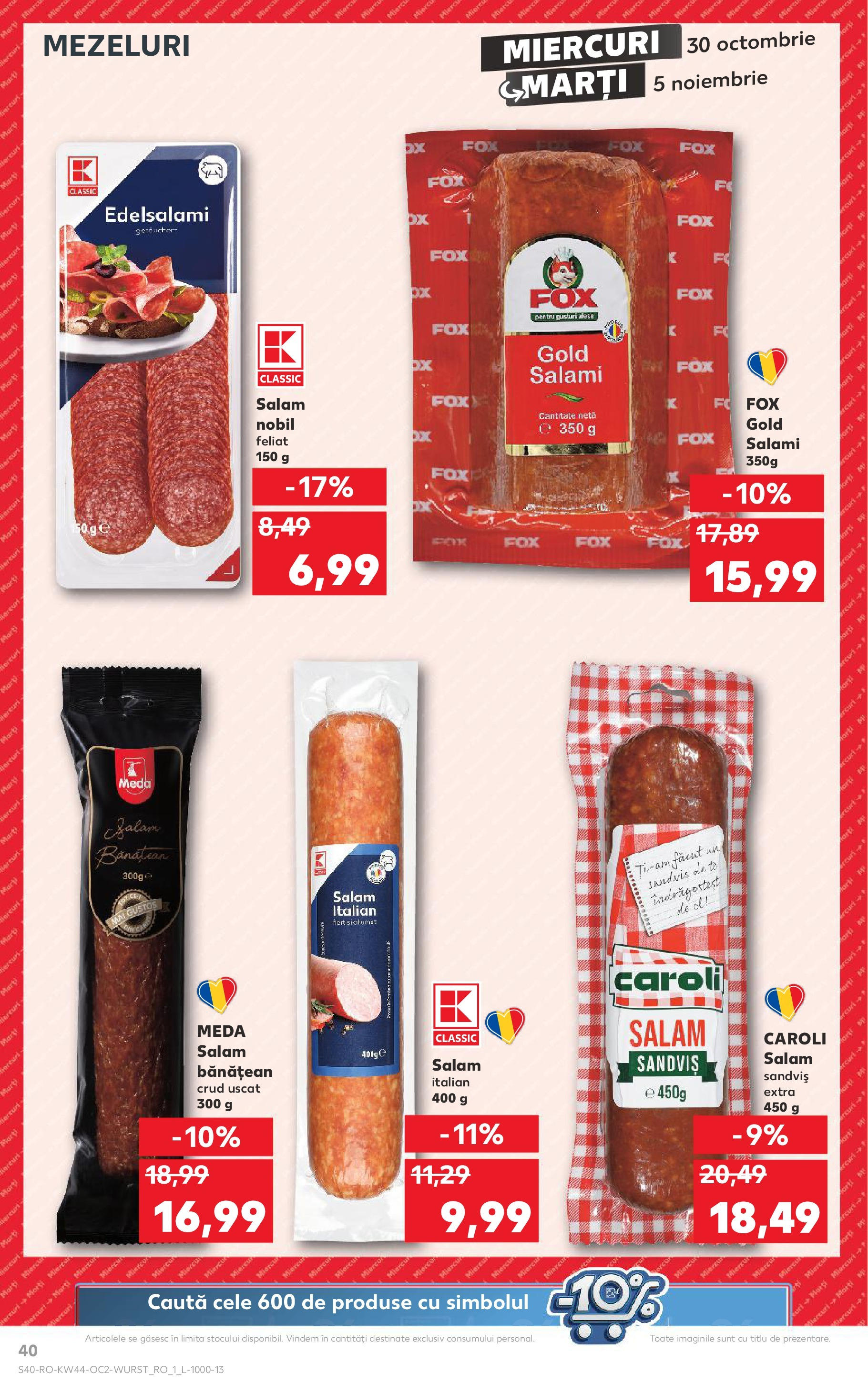 Catalog Kaufland 30 Octombrie - 5 Noiembrie 2024 | Pagina 40