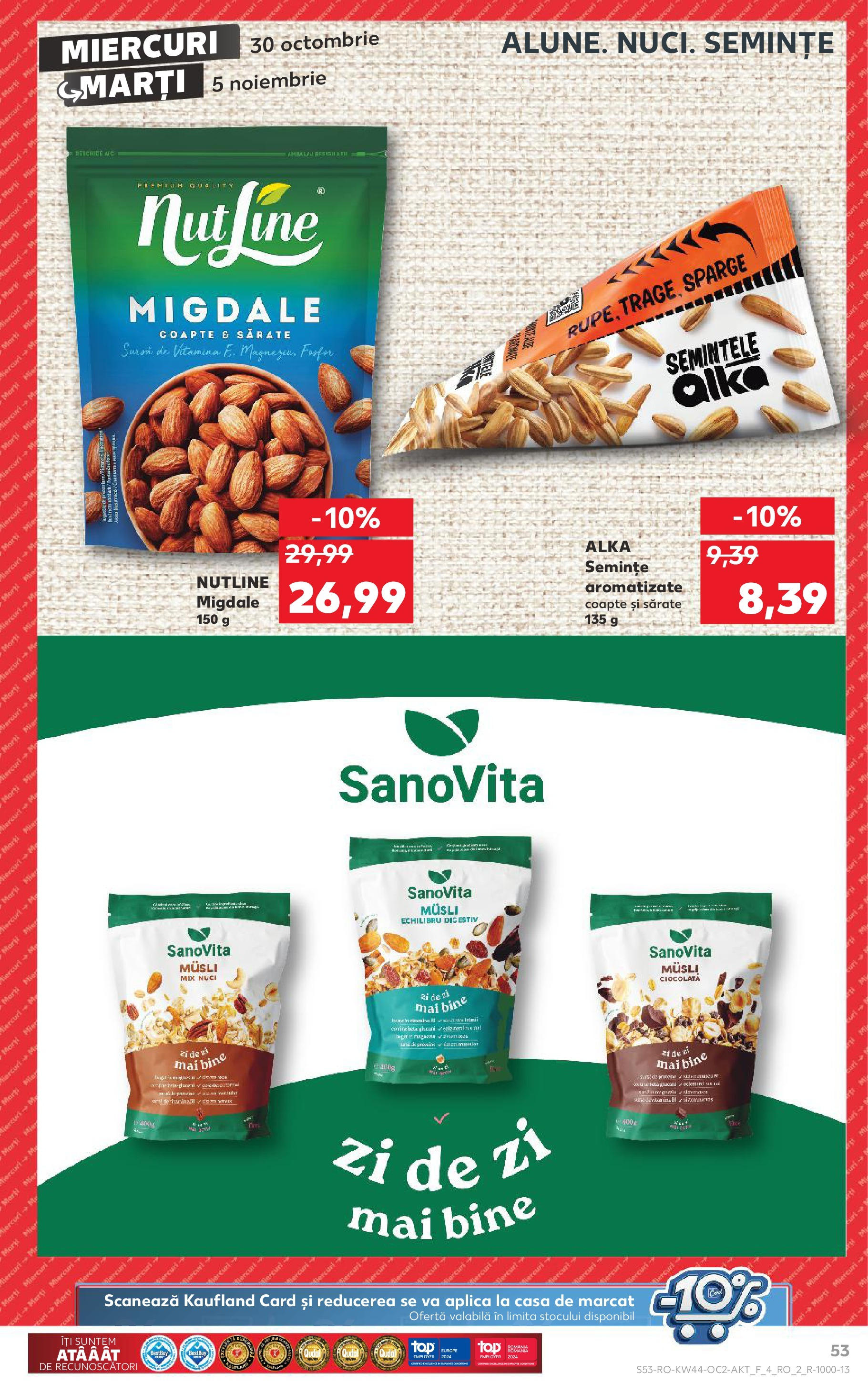 Catalog Kaufland 30 Octombrie - 5 Noiembrie 2024 | Pagina 53