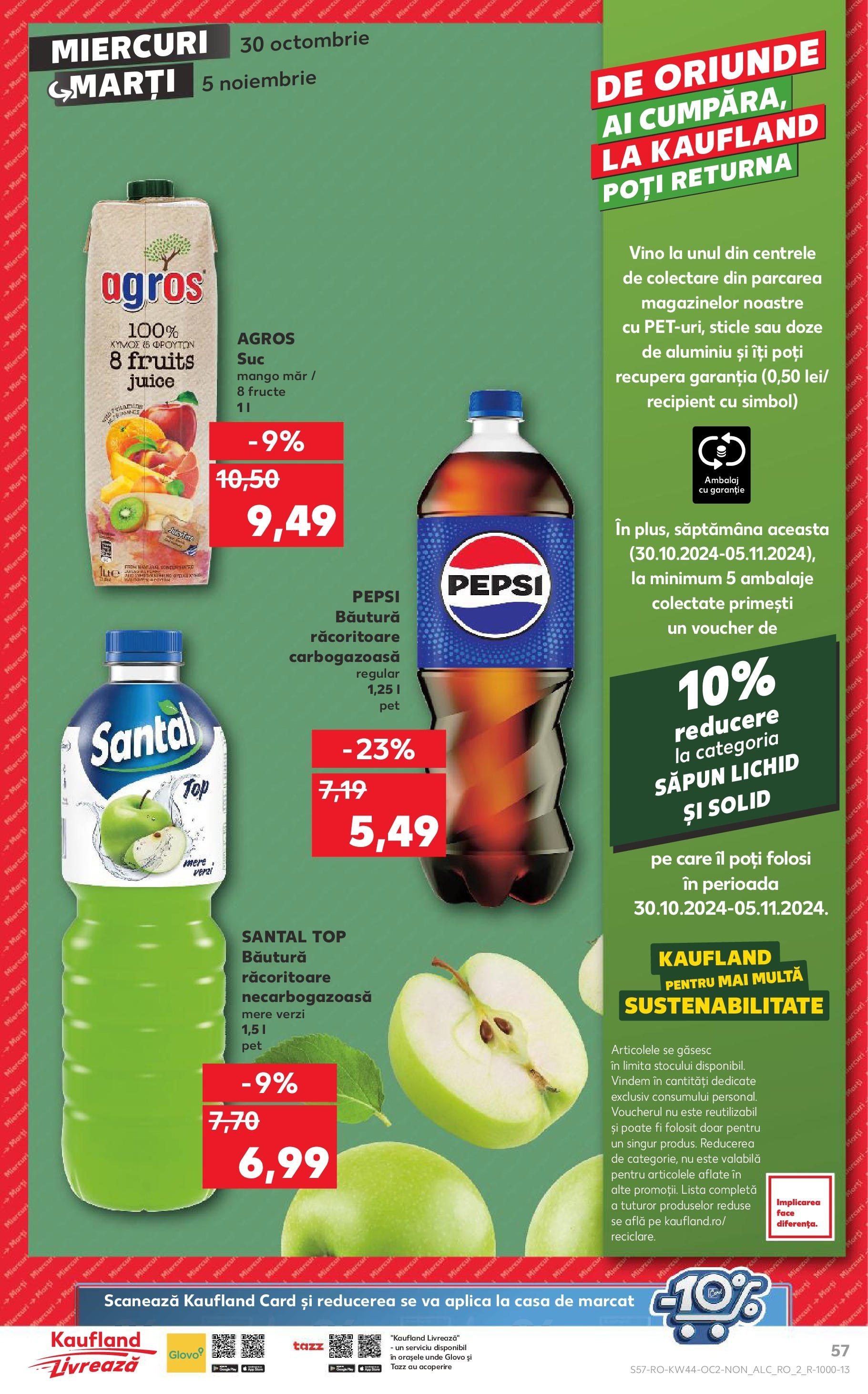 Catalog Kaufland 30 Octombrie - 5 Noiembrie 2024 | Pagina 57