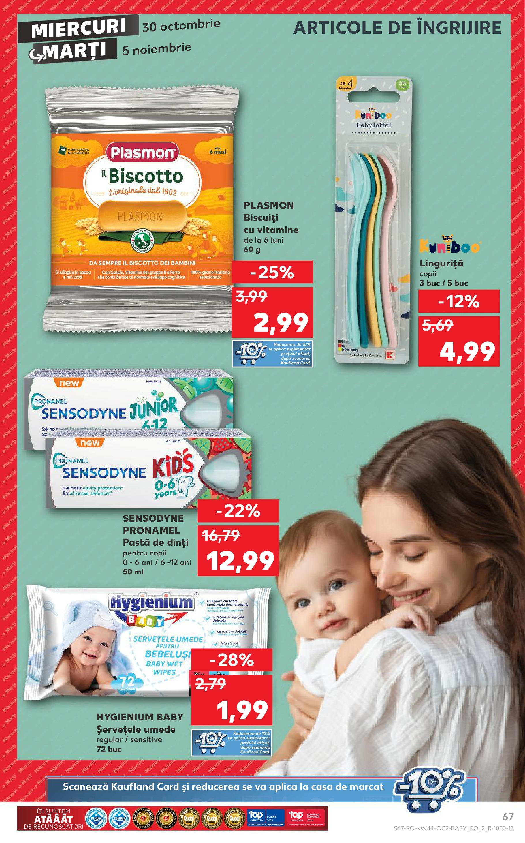 Catalog Kaufland 30 Octombrie - 5 Noiembrie 2024 | Pagina 67