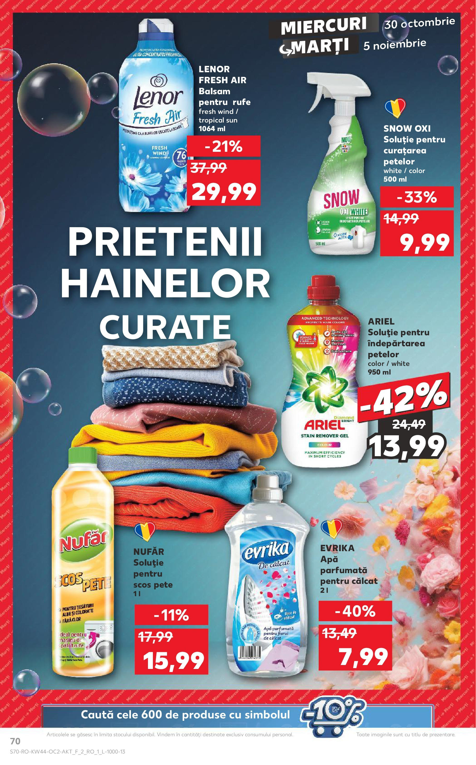 Catalog Kaufland 30 Octombrie - 5 Noiembrie 2024 | Pagina 70